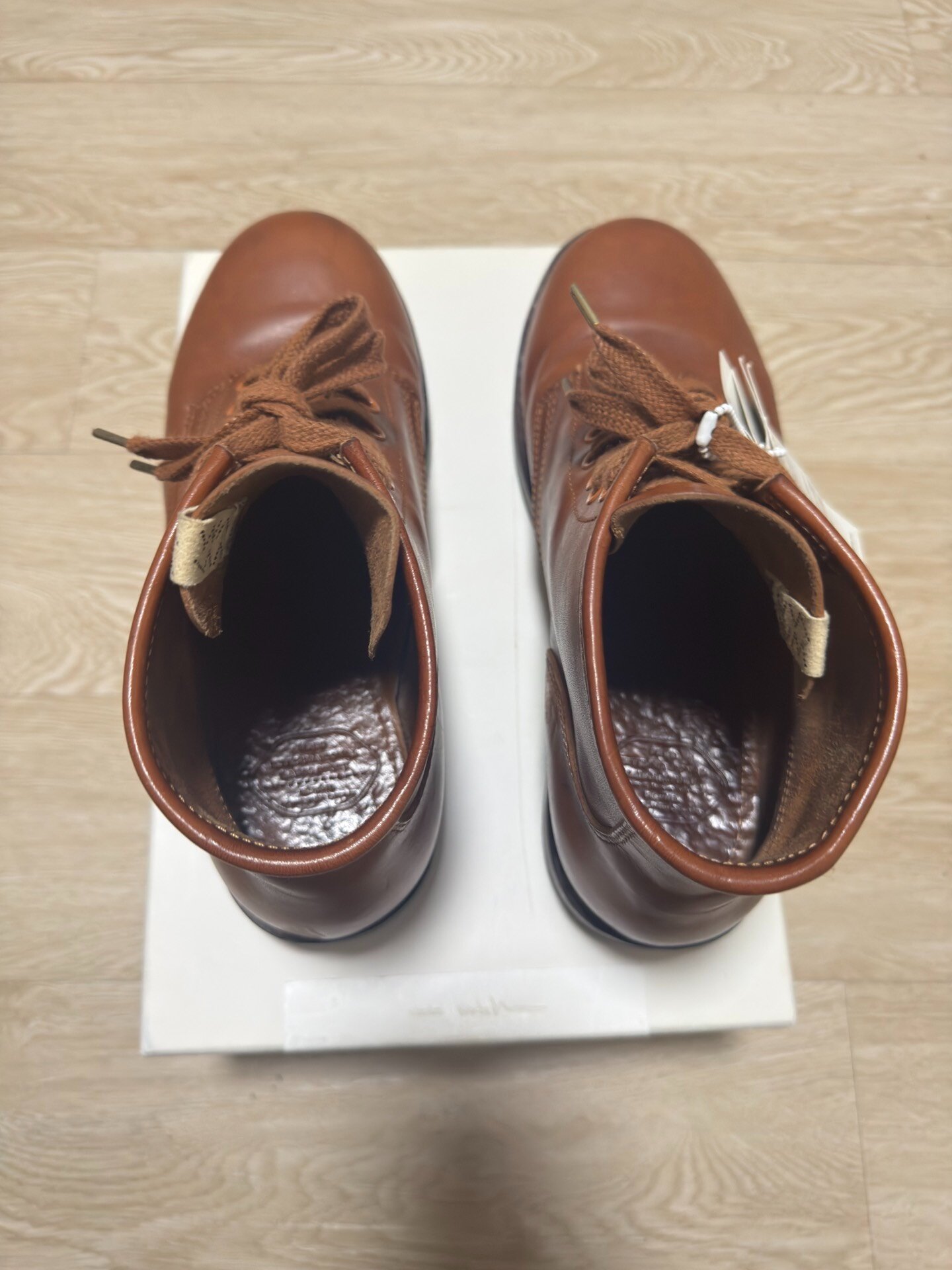 visvim 24ss Brigadier-Folk Boots — label
