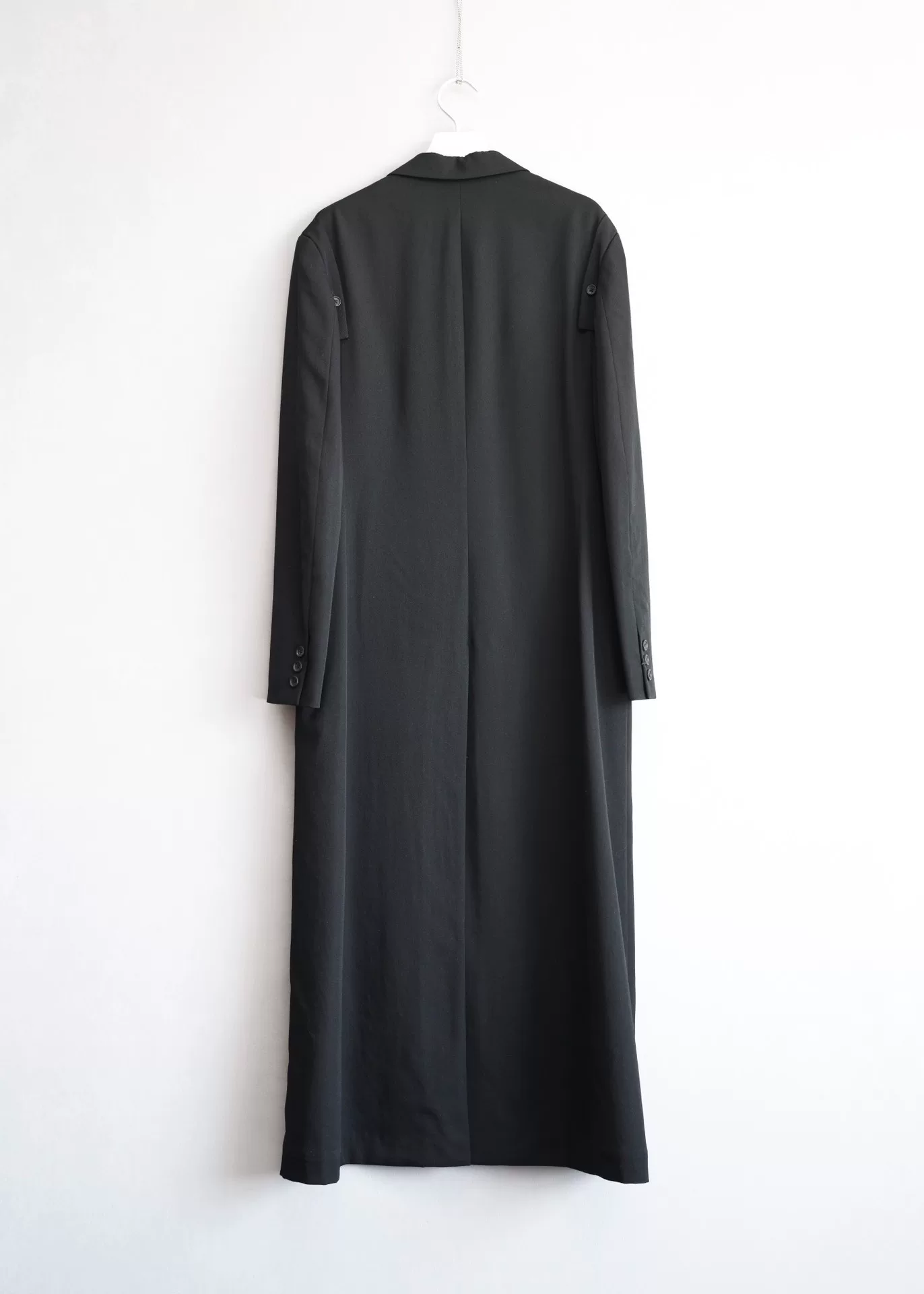 Yohji Yamamoto 24AW Epaulet Tuxedo Coat — front