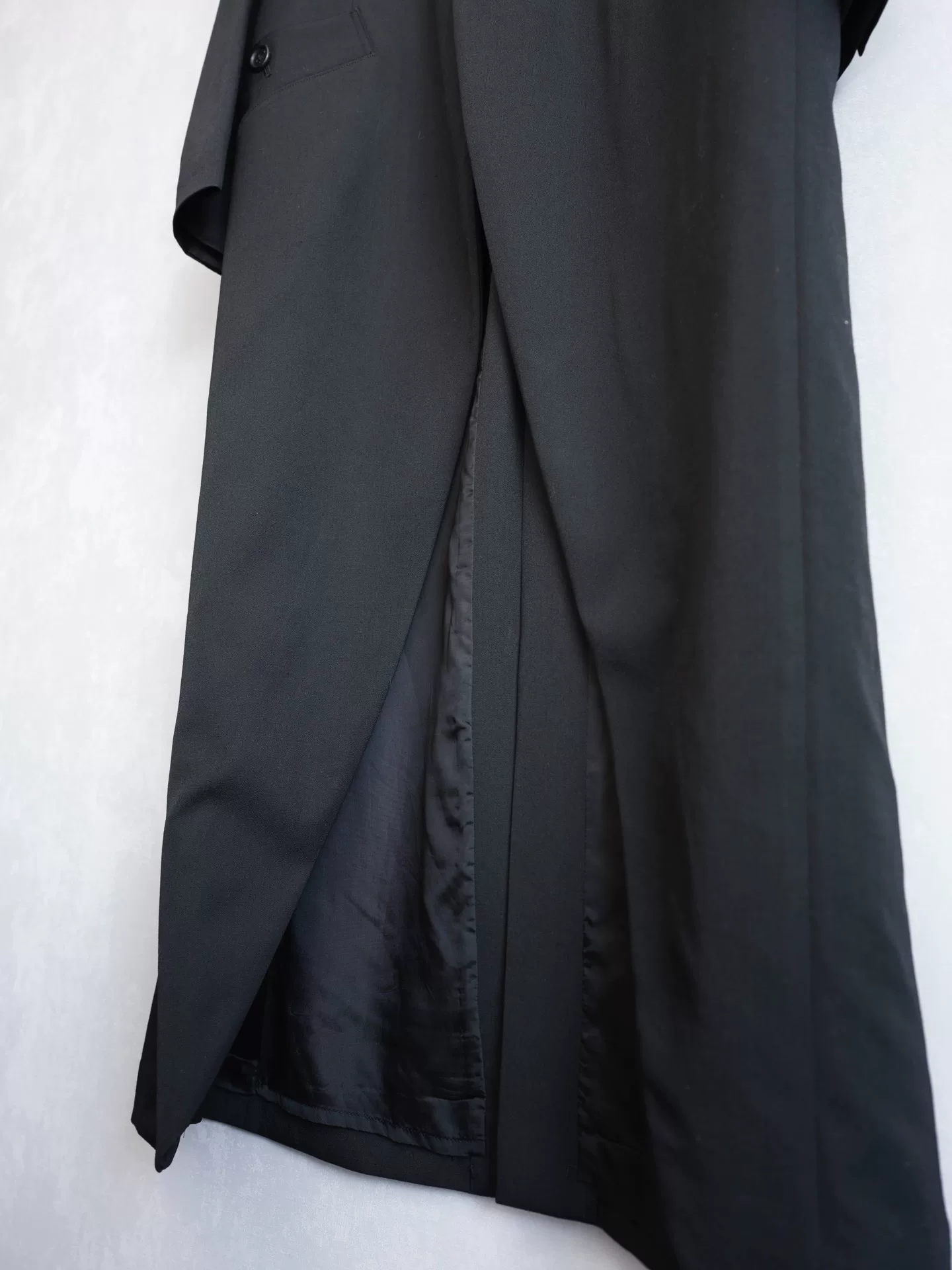 Yohji Yamamoto 24AW Epaulet Tuxedo Coat — label