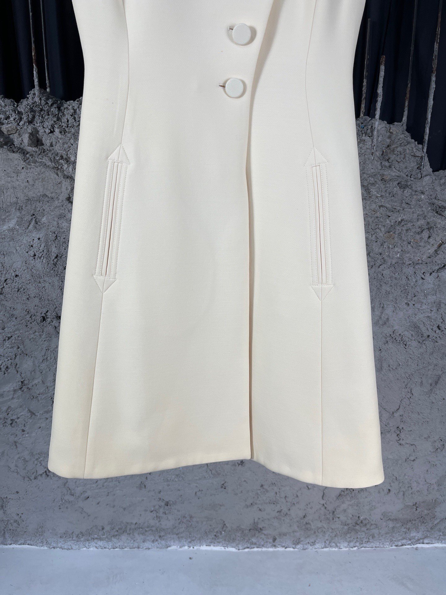 Dior Sleeveless Midi Dress — back