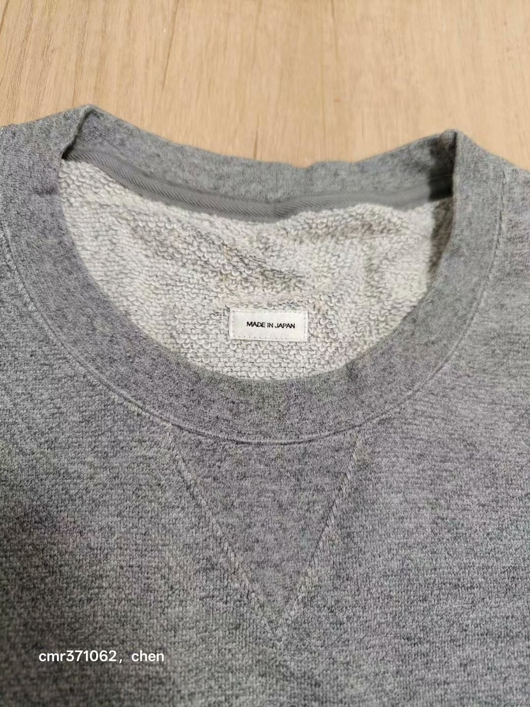 visvim 20ss Jumbo Sweat L/S Numbering — back