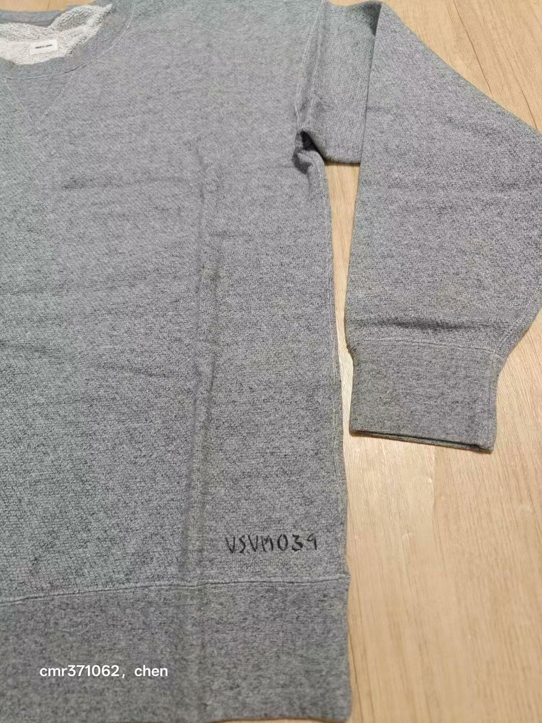 visvim 20ss Jumbo Sweat L/S Numbering — front