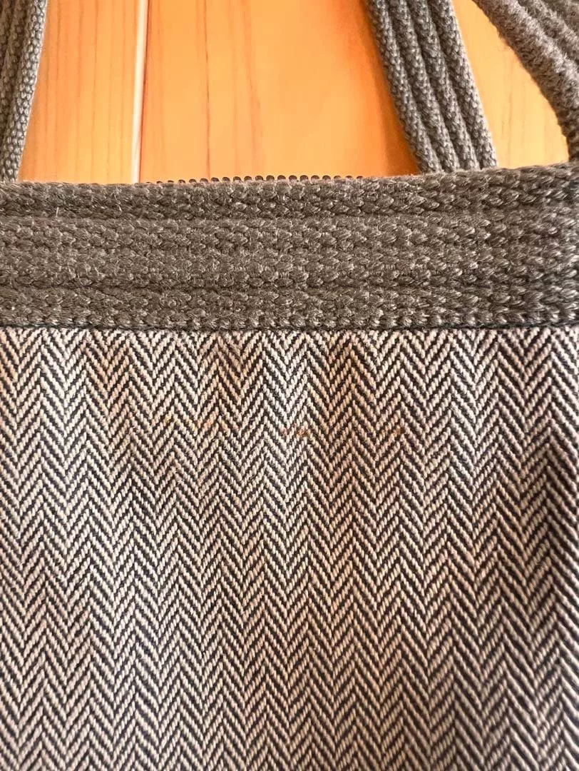 NEIGHBORHOOD x PORTER Mini Tote Bag — label