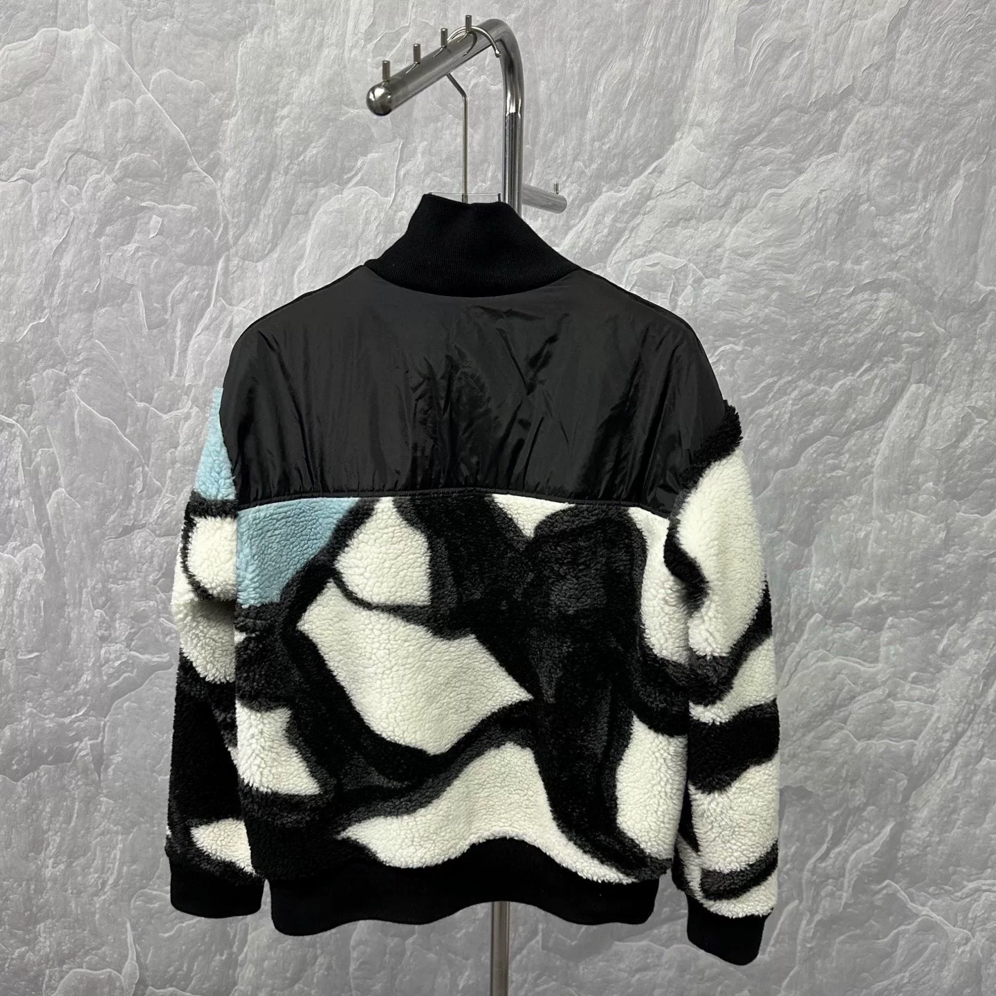 Louis Vuitton SS24 Ski Teddy Jacket — back