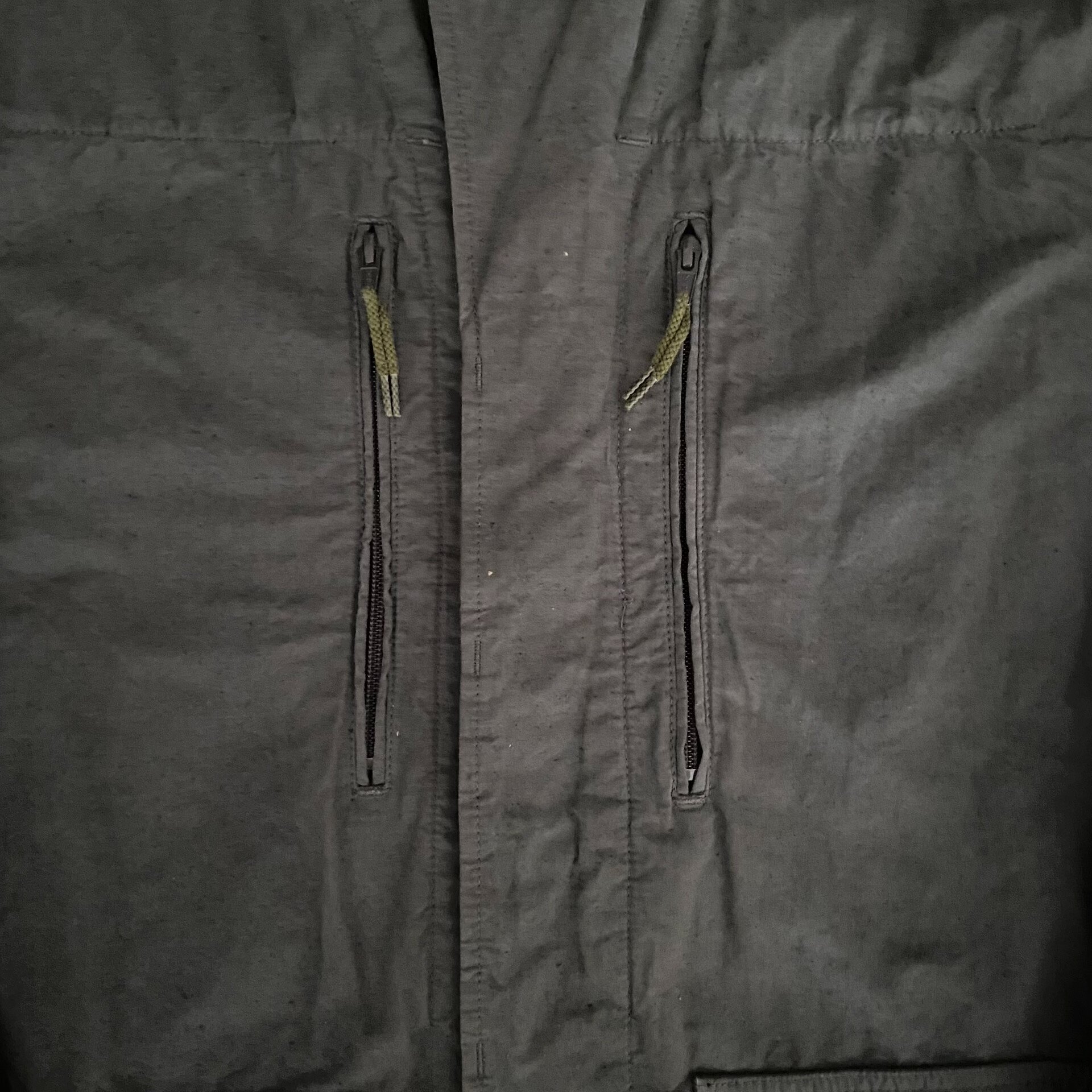 Sage De Cret Army Green Jacket — back