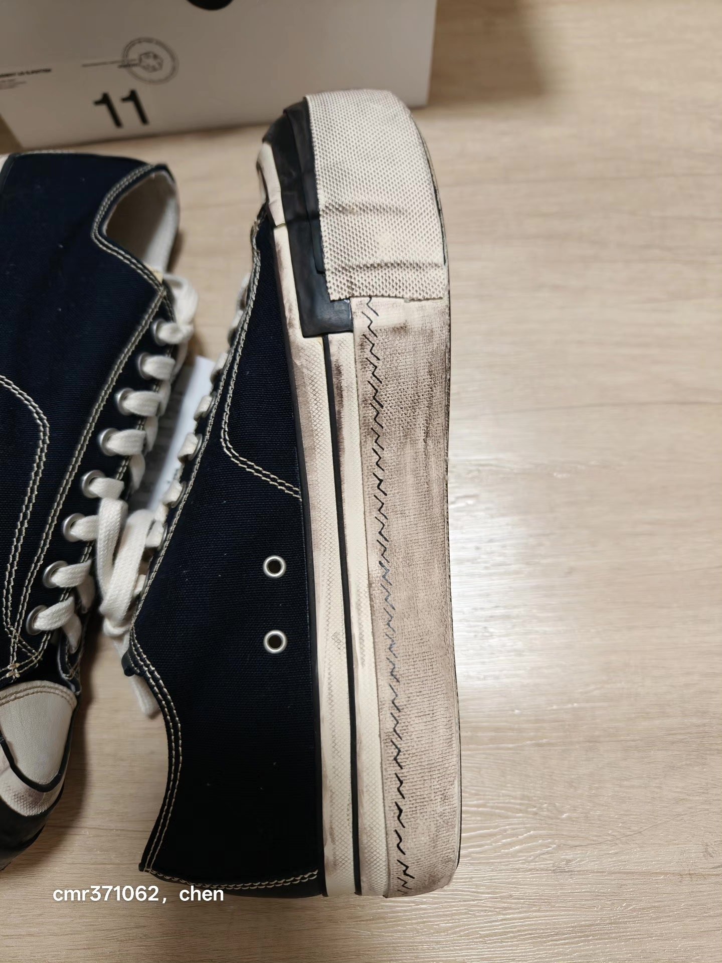 visvim 21AW Skagway Lo G.Pattern Sneakers — back