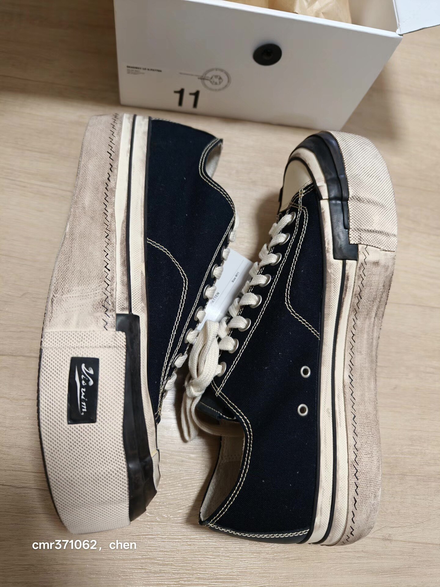 visvim 21AW Skagway Lo G.Pattern Sneakers — detail