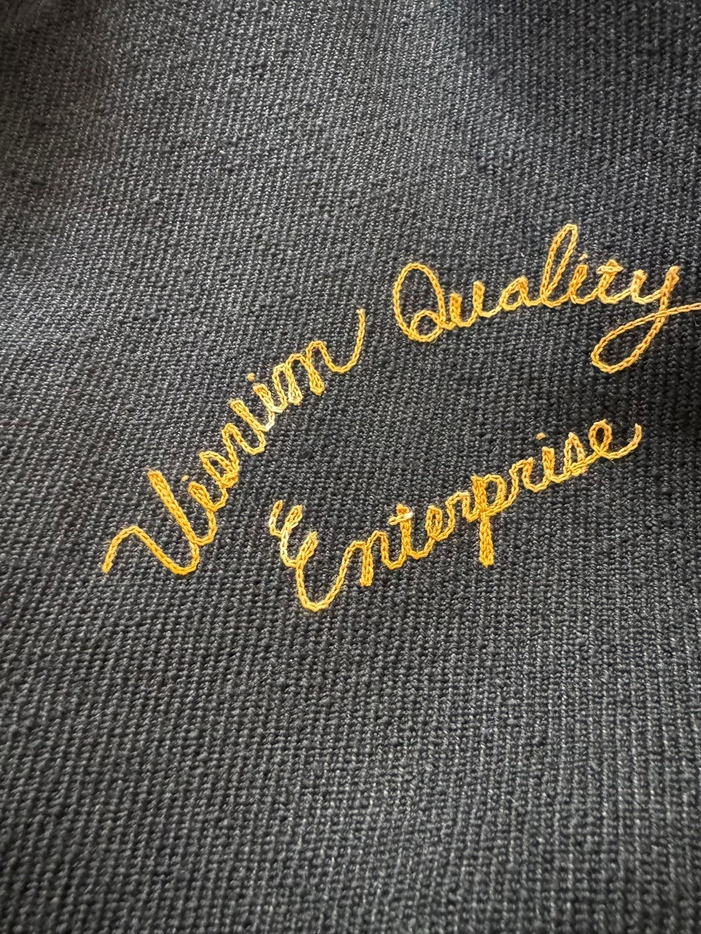Visvim 25SS Motors Club Varsity Jacket — detail
