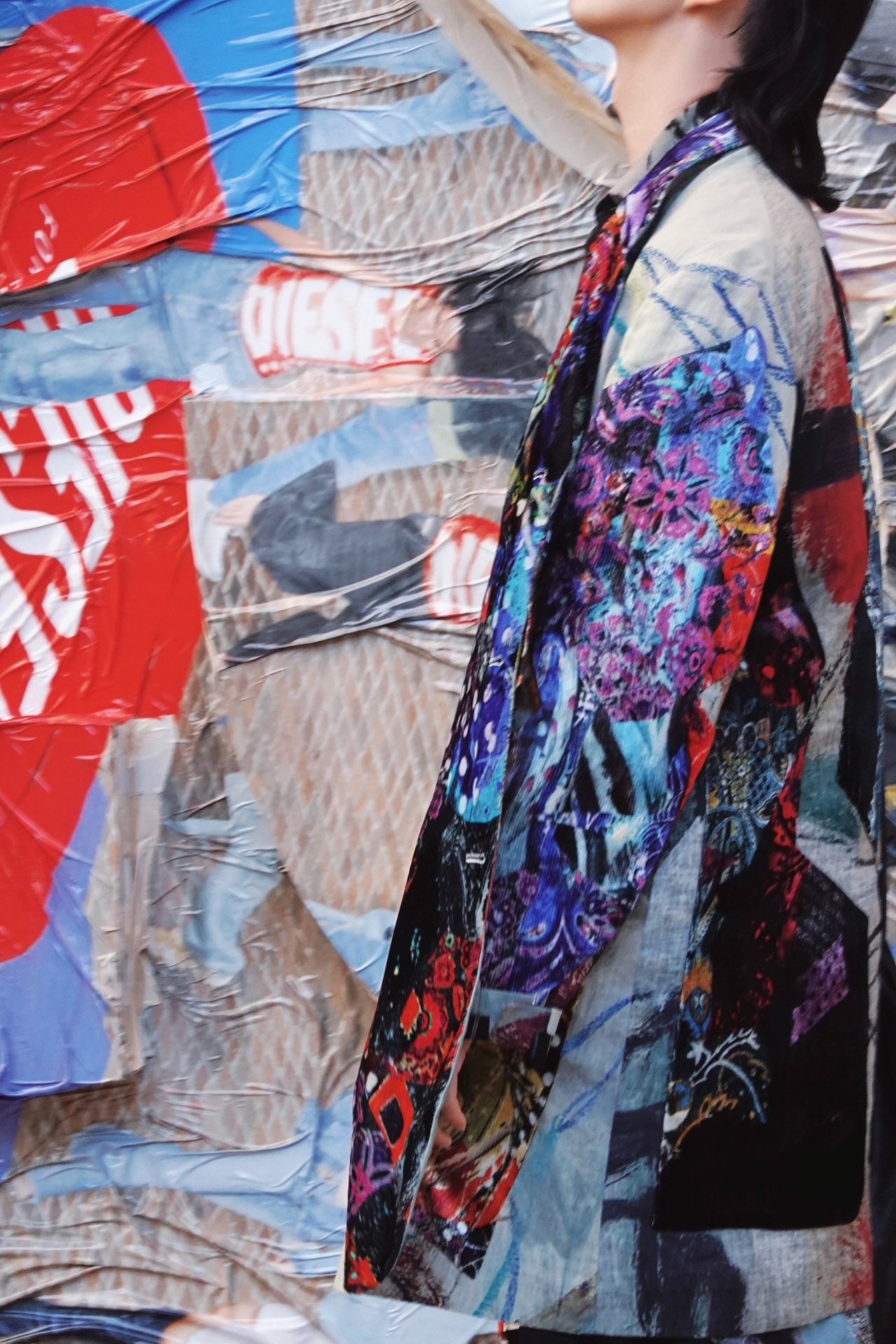 Yohji Yamamoto 23SS Oversize Long Jacket — label