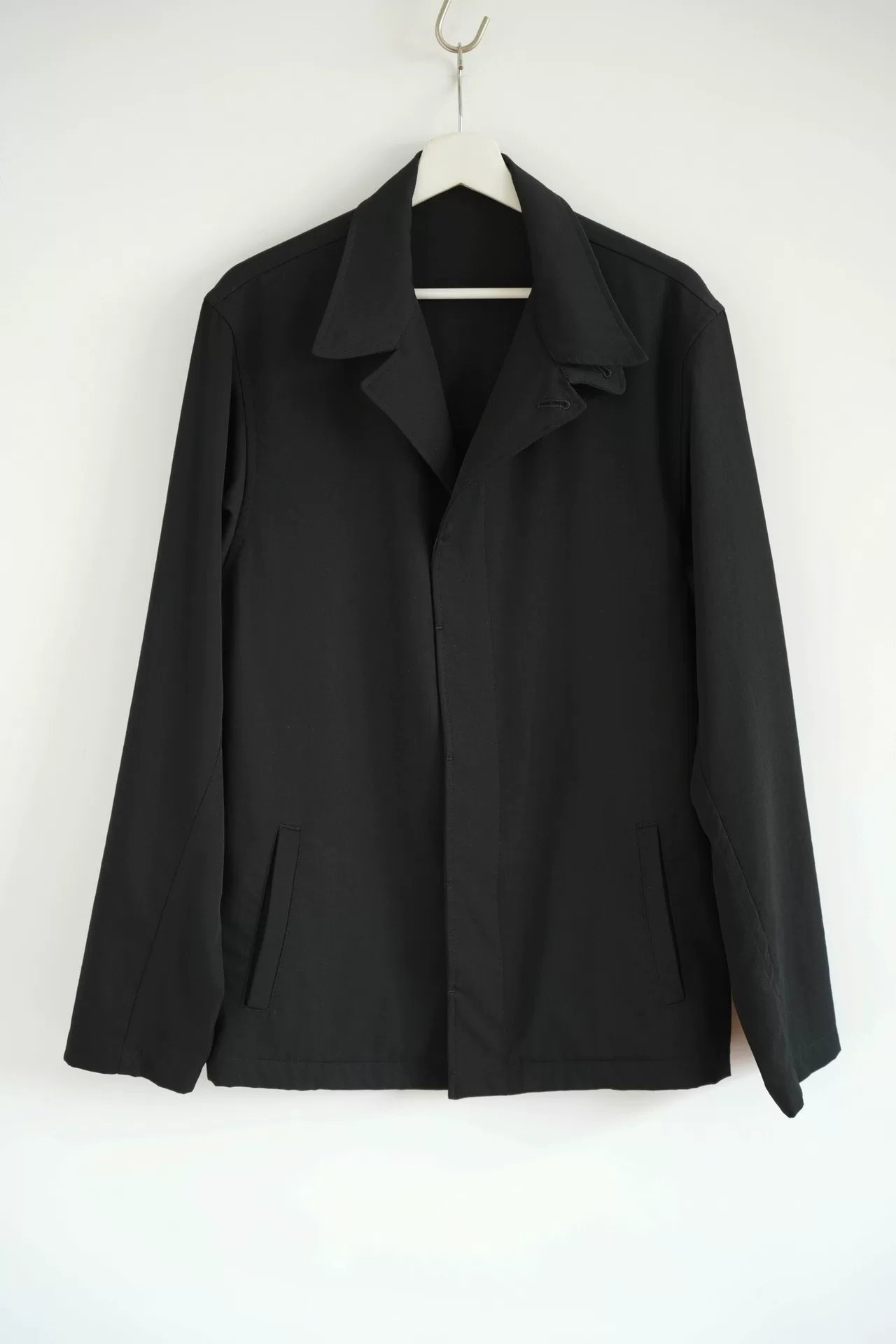 Yohji Yamamoto 19SS Wool Open Collar Jacket