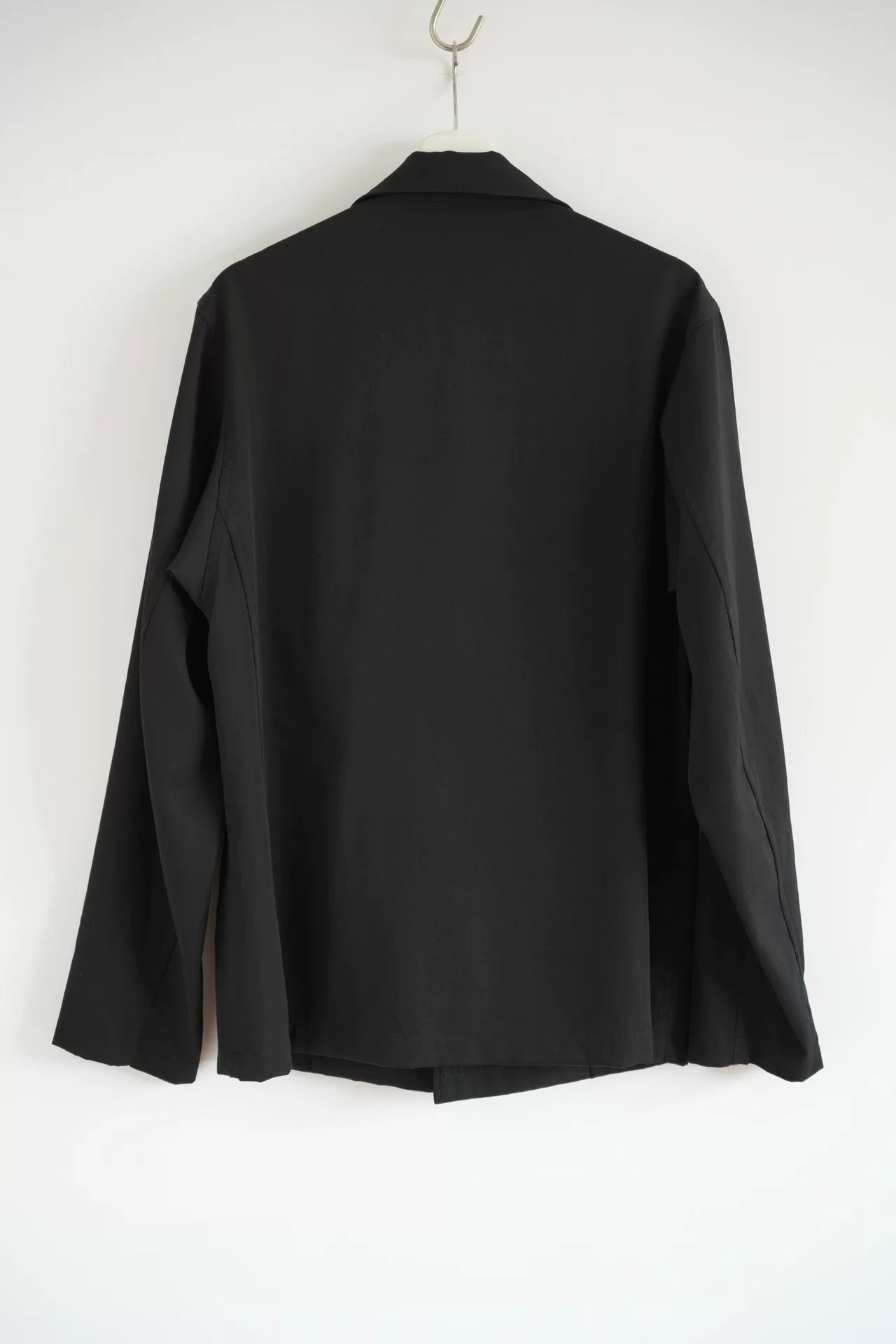 Yohji Yamamoto 19SS Wool Open Collar Jacket — front