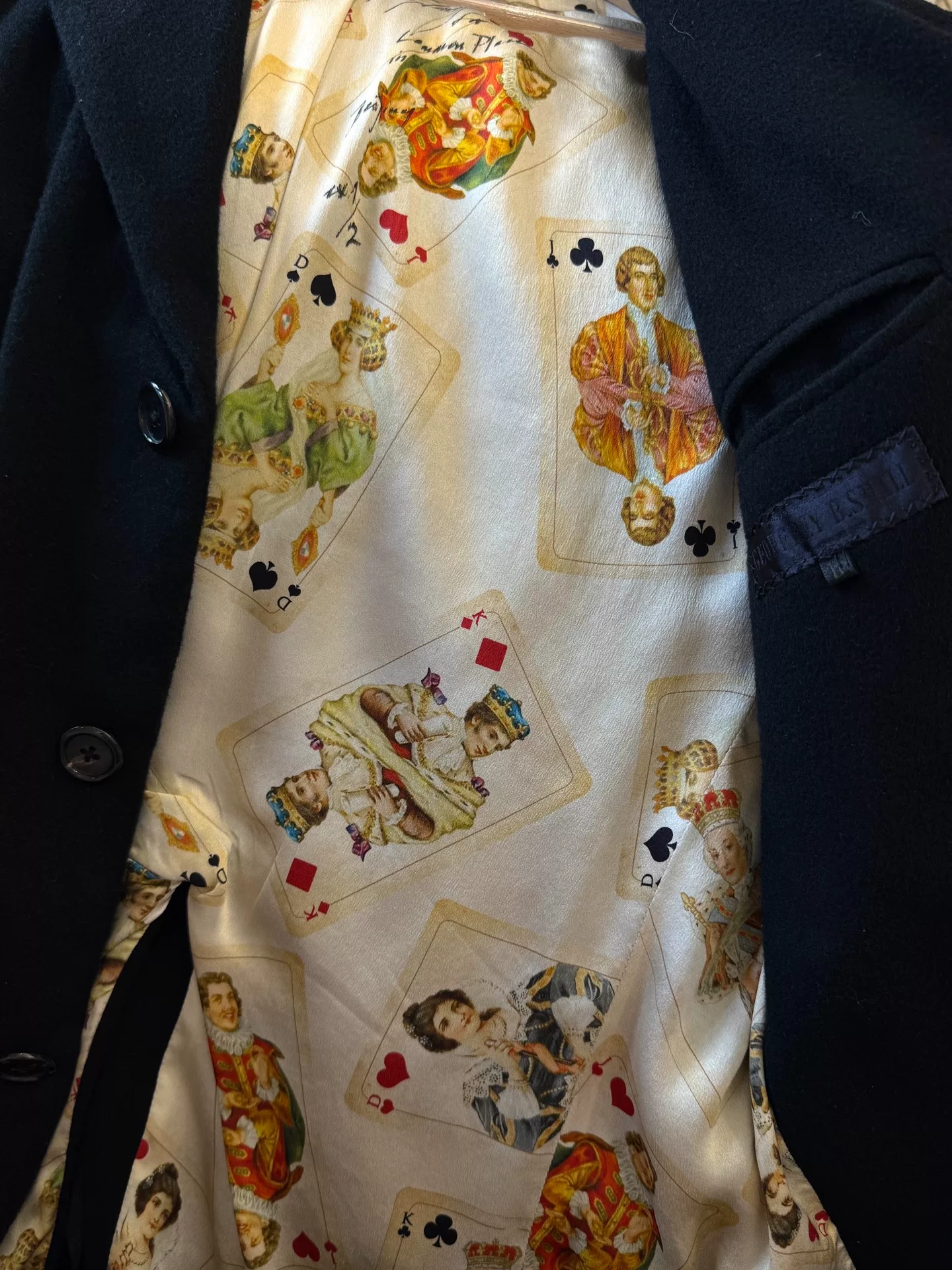 Geoffrey B Small NNJ05 Black Blazer — detail