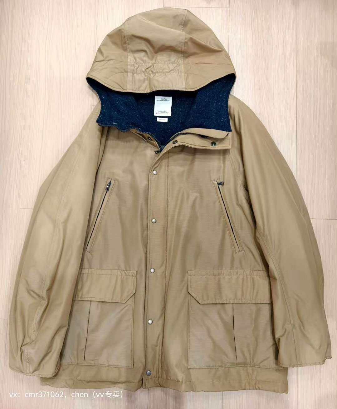 visvim 19AW Black Oak Parka Beige