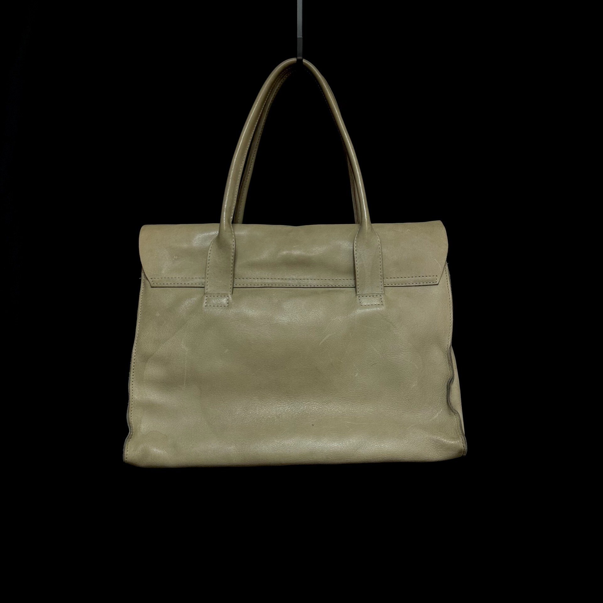tagliovivo Camel Leather Doctor Bag — detail