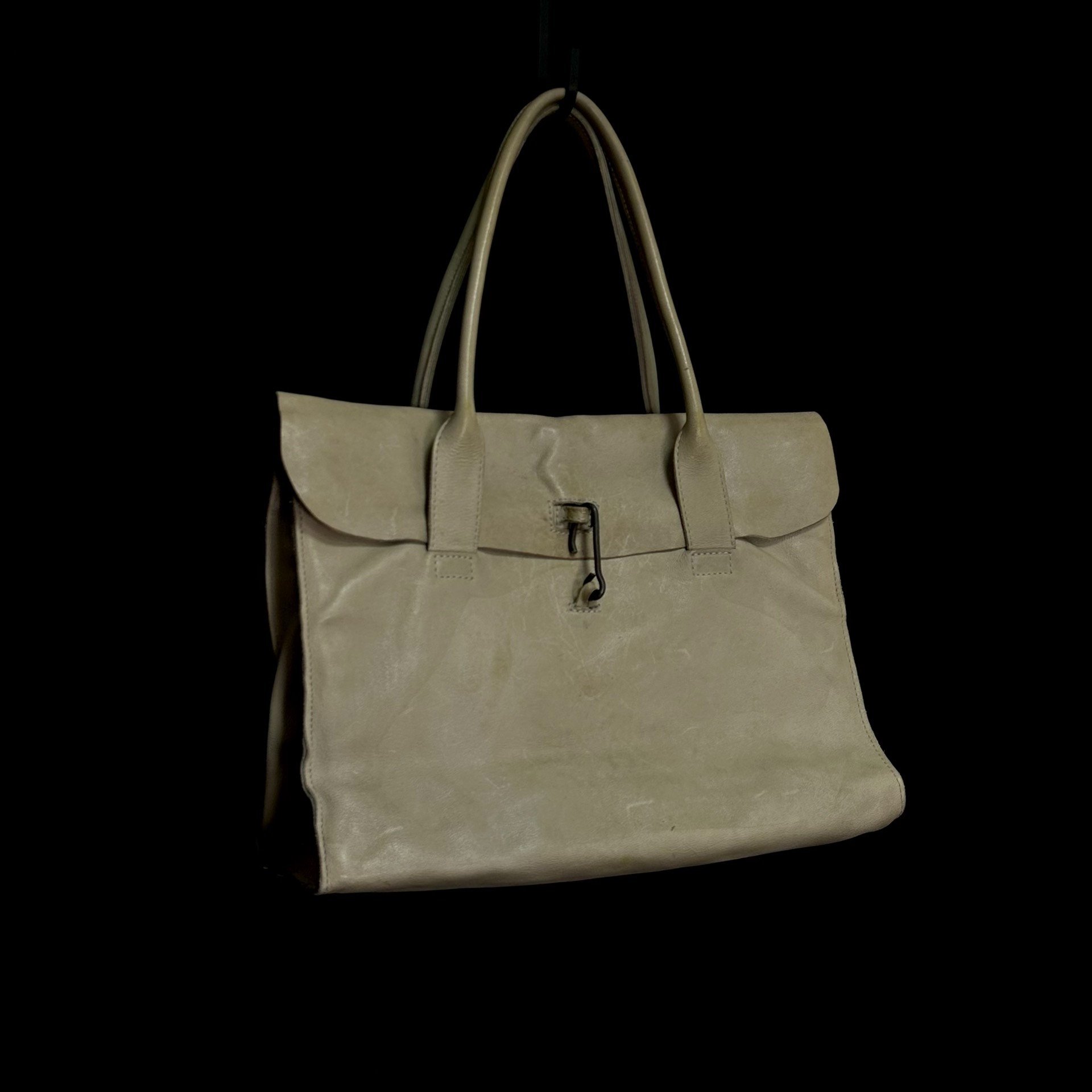 tagliovivo Camel Leather Doctor Bag — front