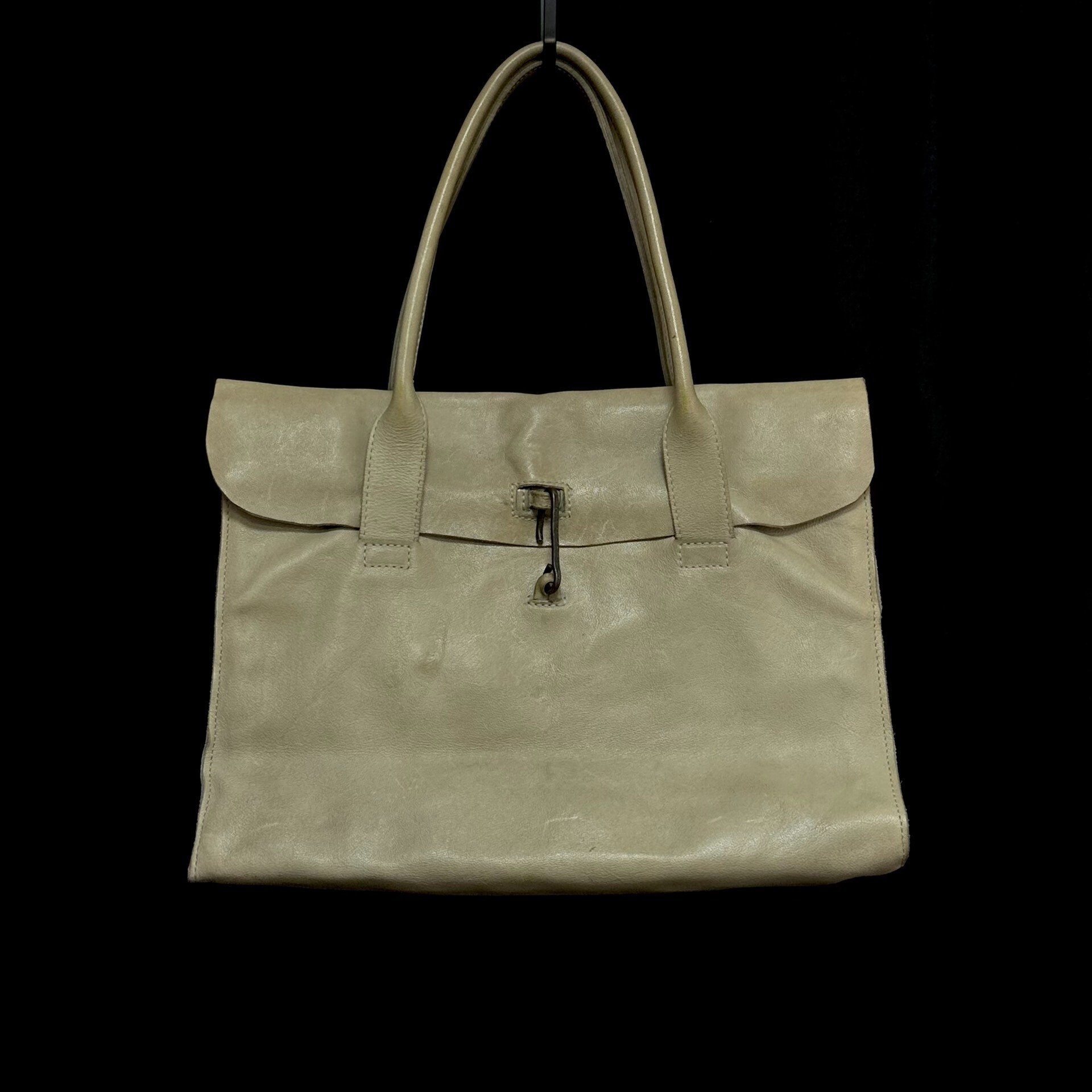 tagliovivo Camel Leather Doctor Bag