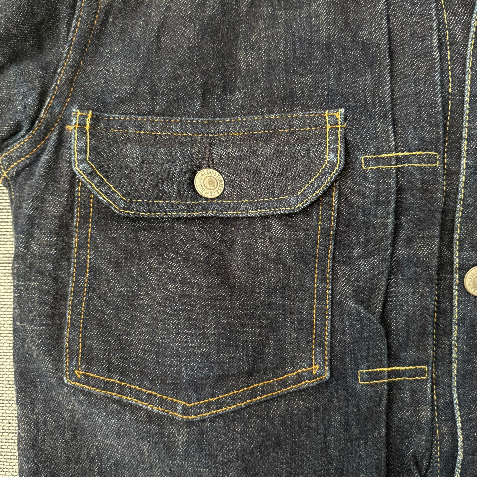 Levi's LVC507 822 Denim Jacket — label