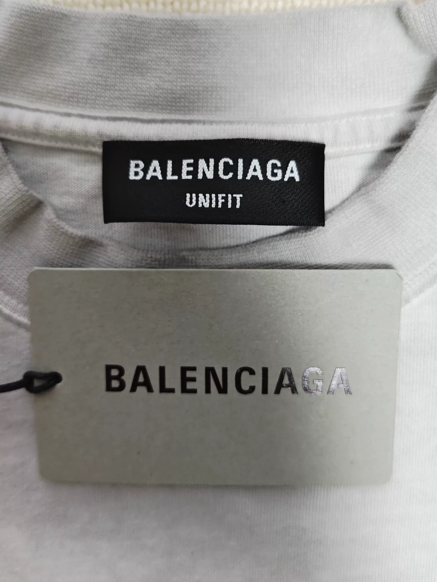 Balenciaga 22SS Splatter Distressed T-shirt — label