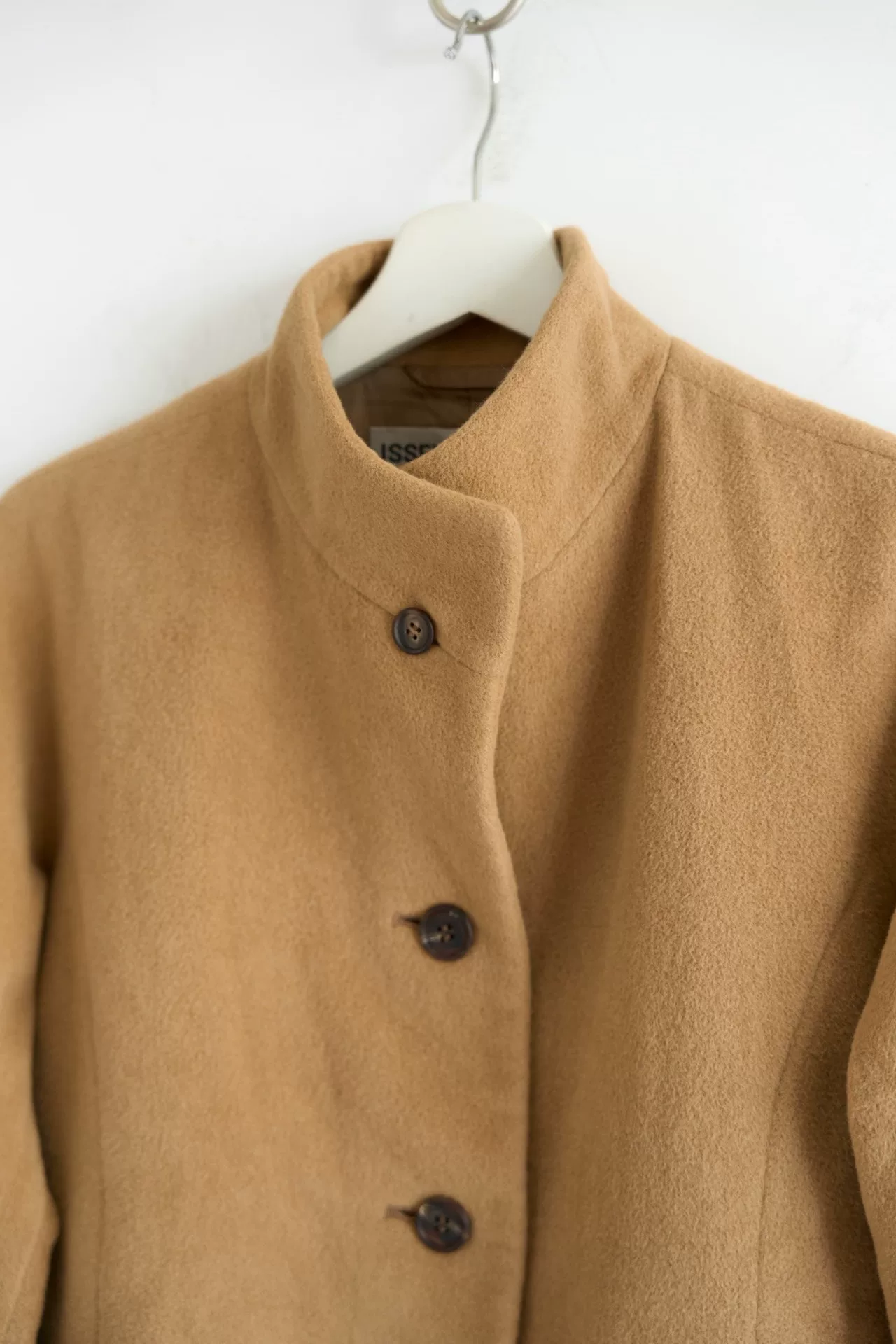 Issey Miyake 03AW Rabbit Fur Short Jacket — label