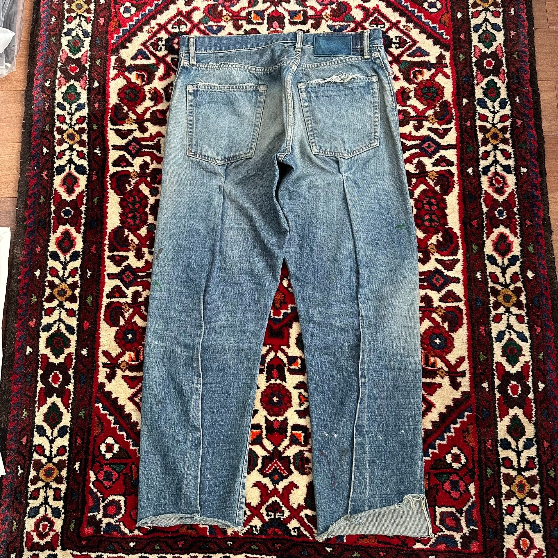 visvim 21AW Journeyman Jeans — detail