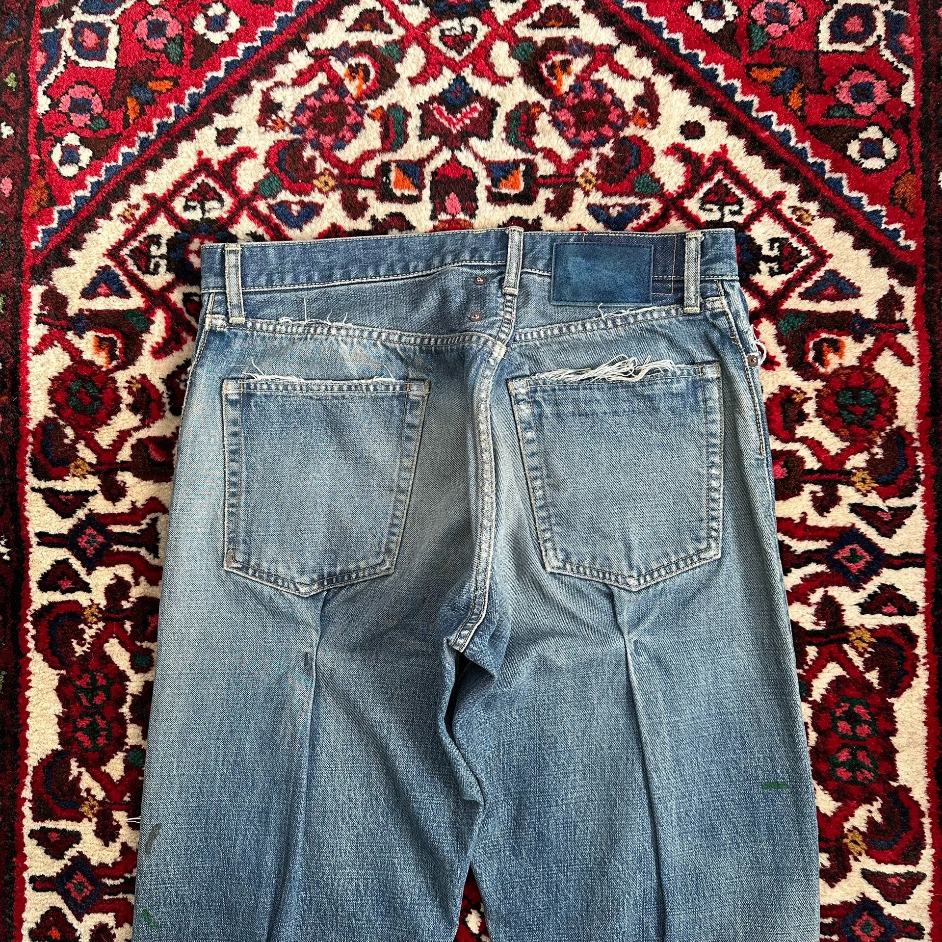 visvim 21AW Journeyman Jeans — label