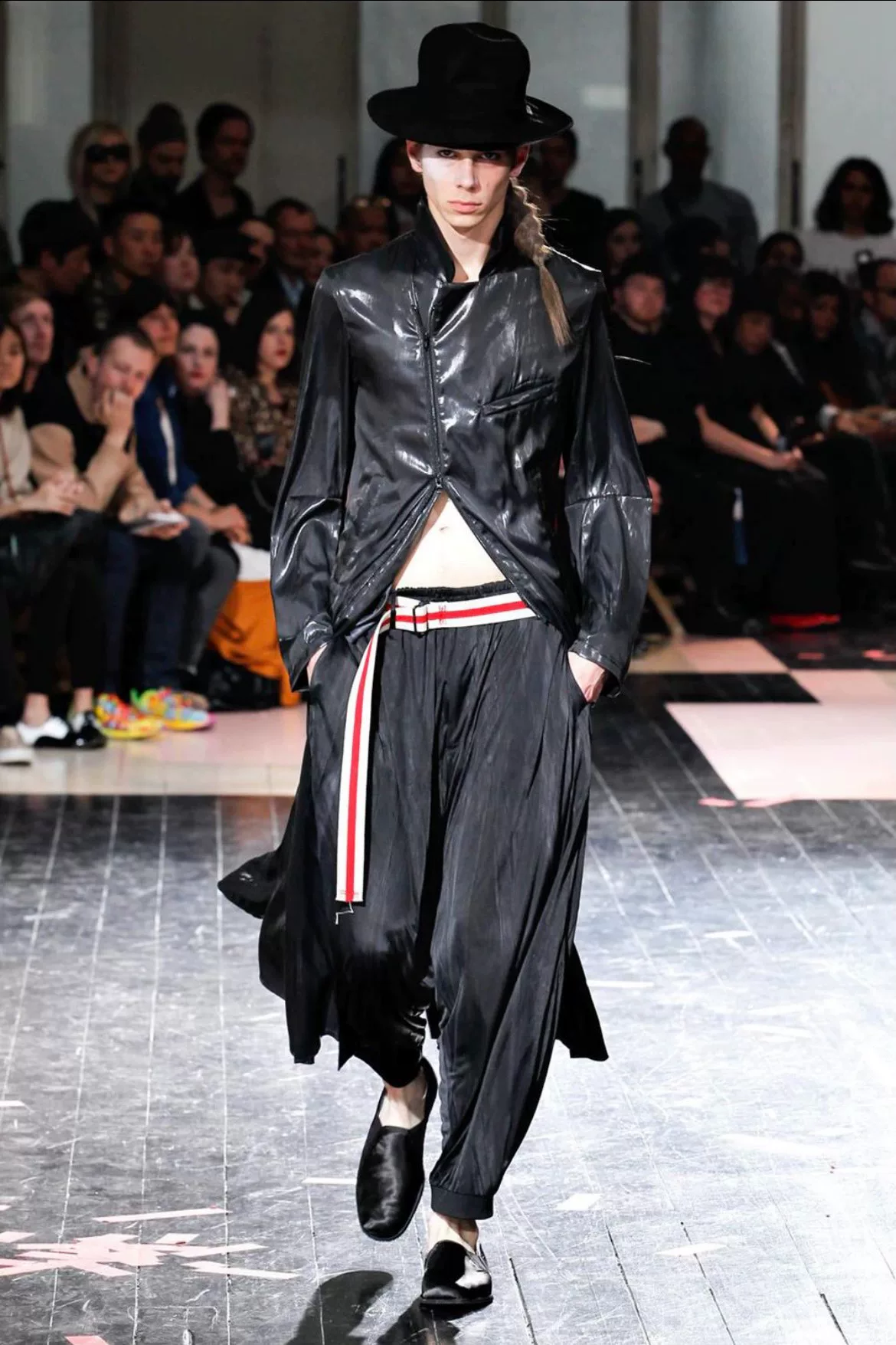 Yohji Yamamoto 2014 SS Biker Coat — detail