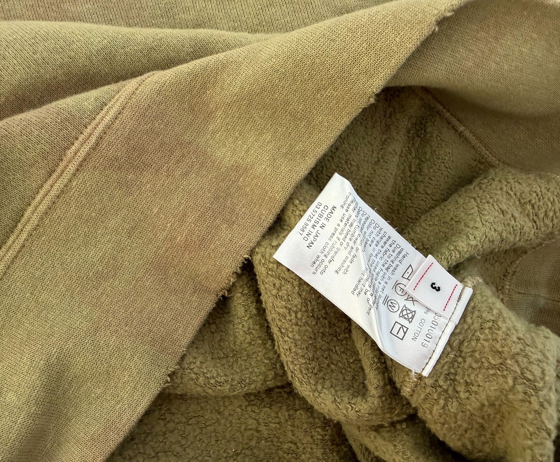 VISVIM JUMBO HOODIE P.O. 19AW — detail