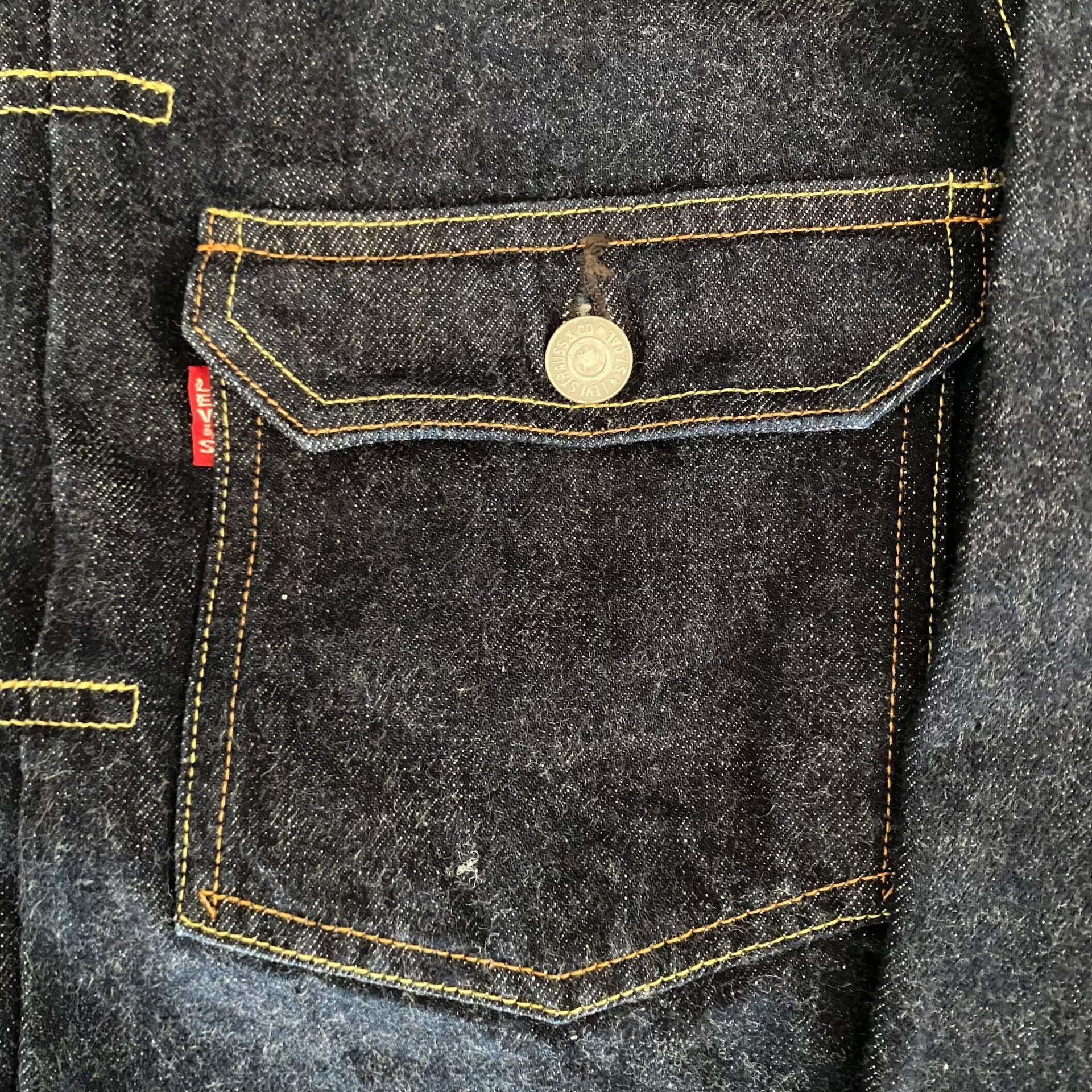 Levi's LVC506 Type 1 Denim Jacket — label