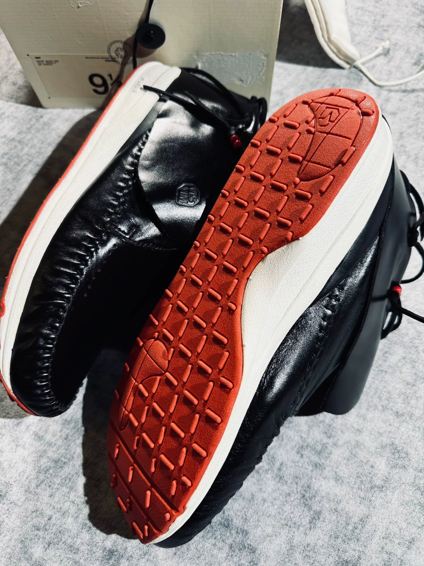 VISVIM FBT Leather Sneakers — front