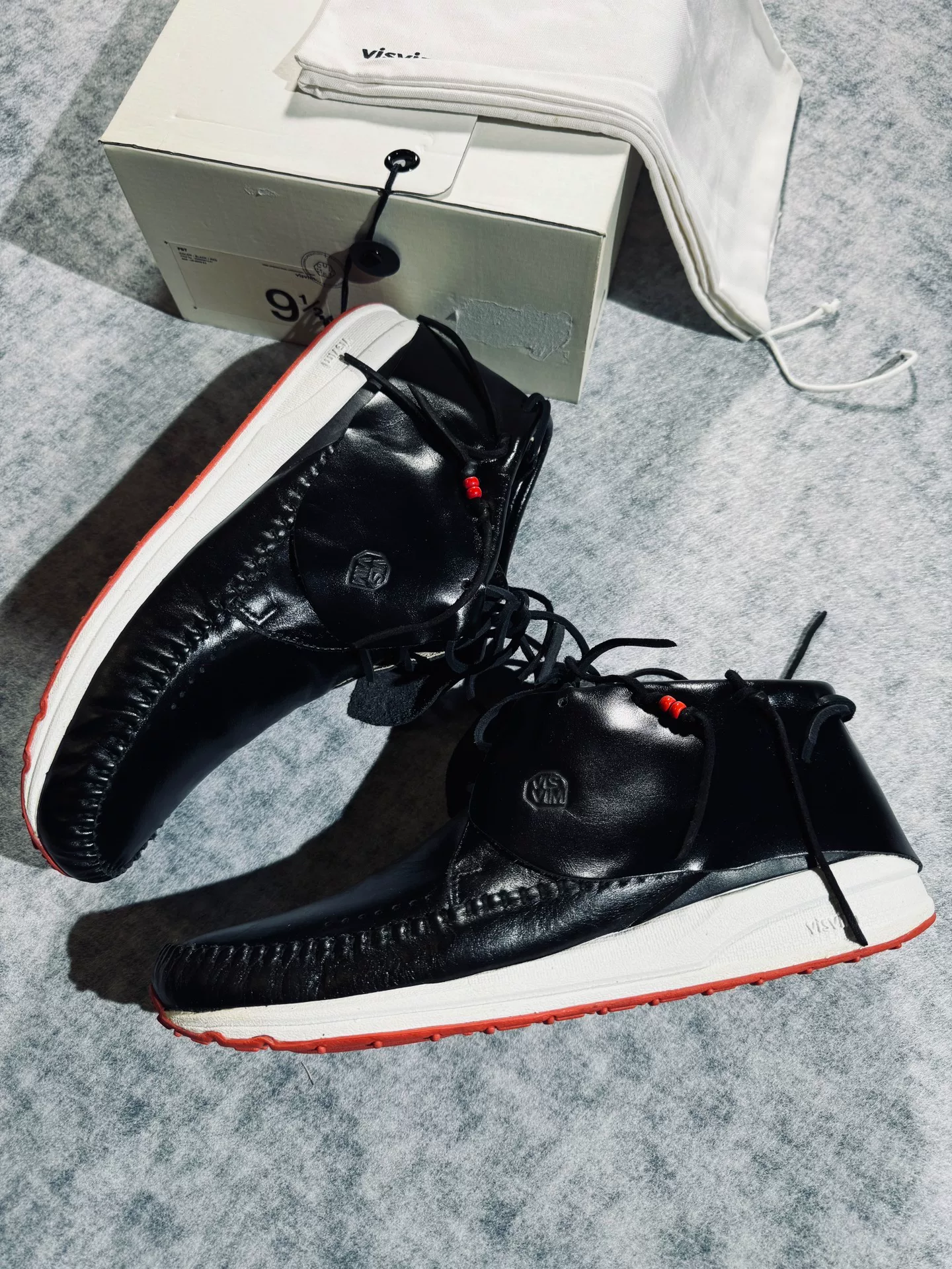 VISVIM FBT Leather Sneakers