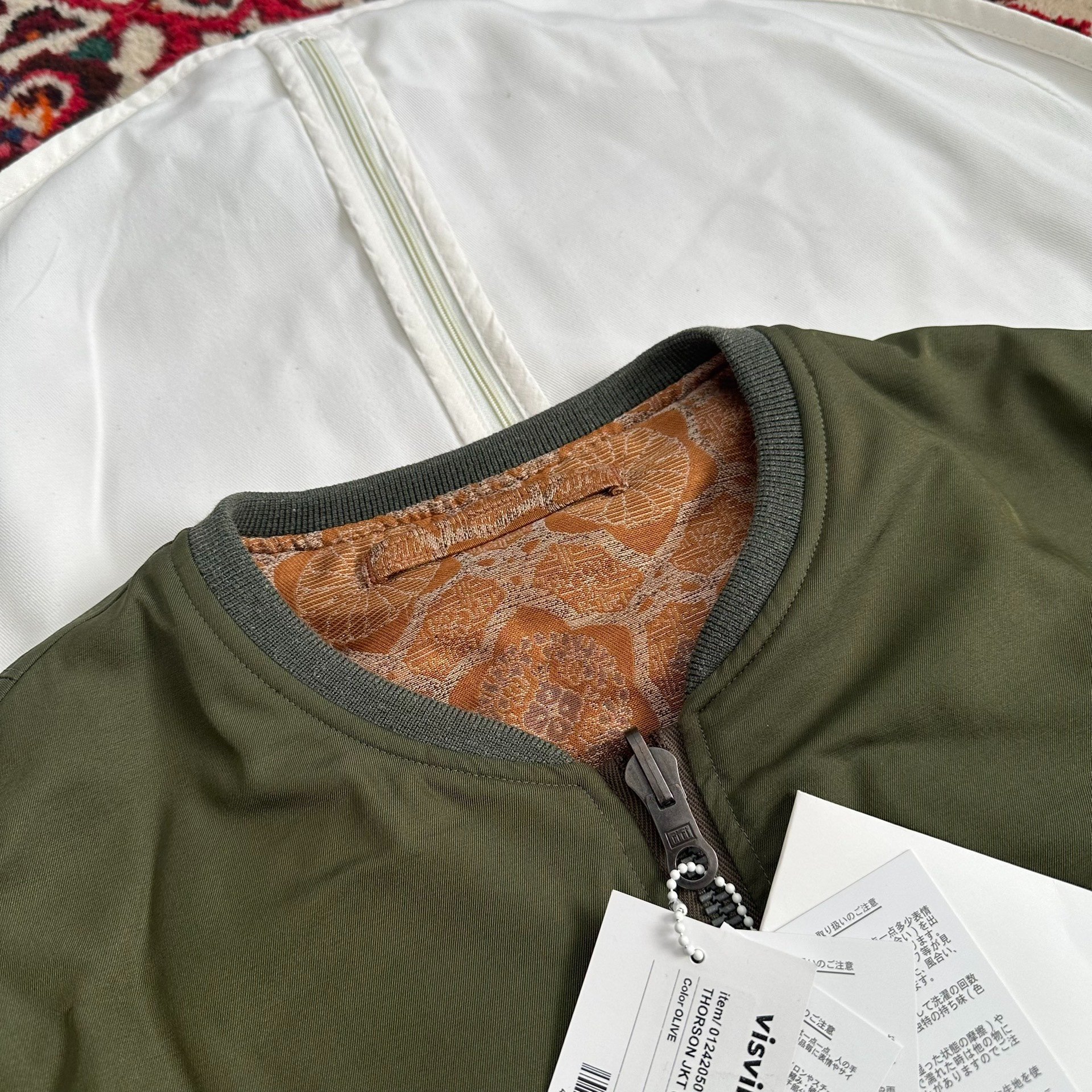 visvim 24AW THORSON JKT MAWATA — label