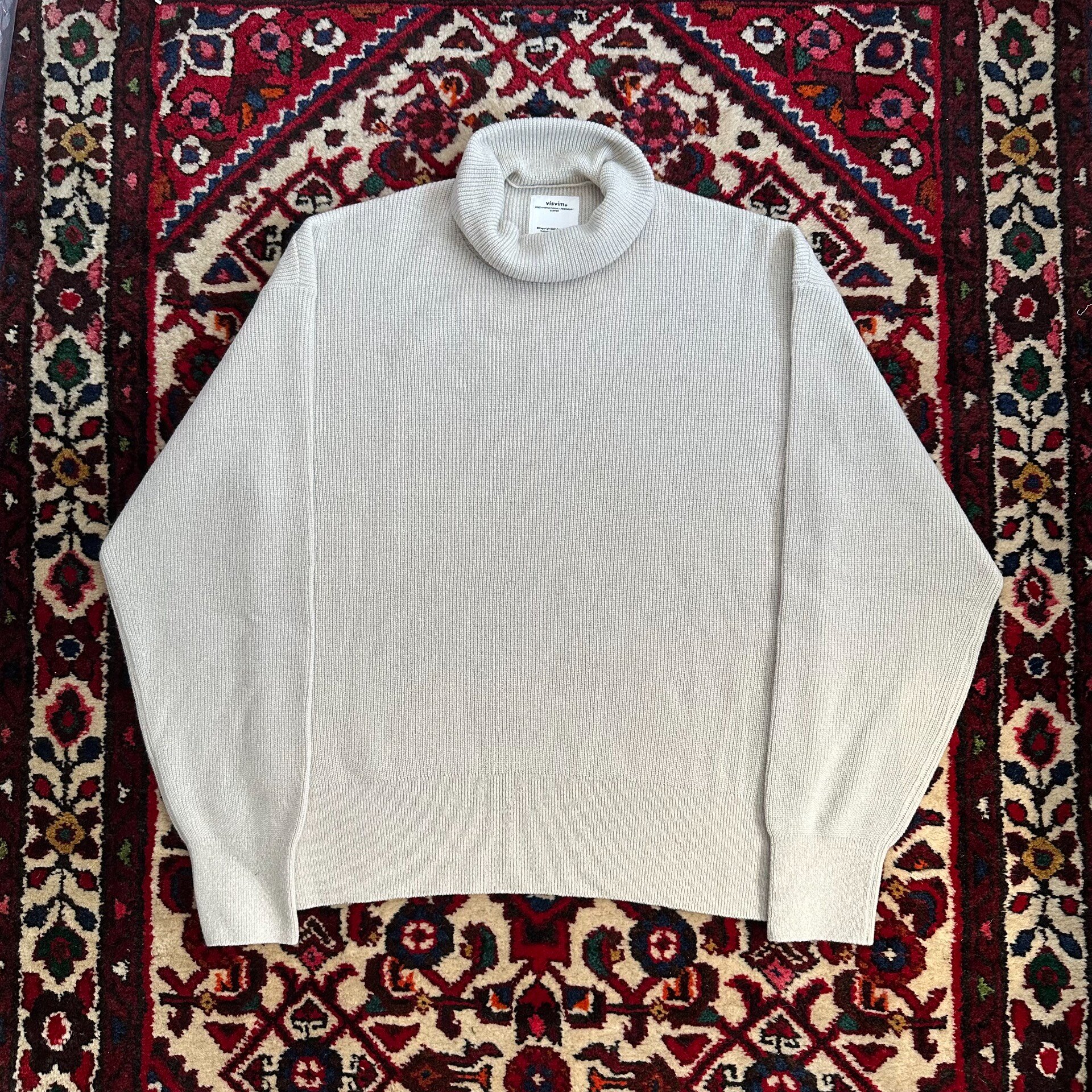 visvim 24AW Cashmere Turtleneck Knit