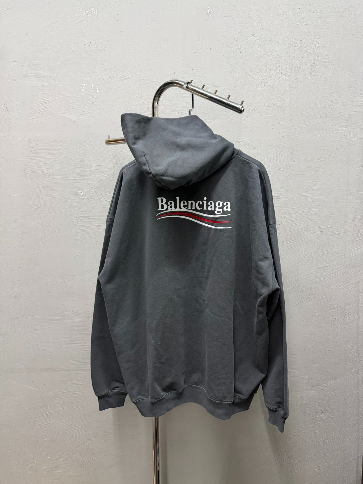 Balenciaga Gray Hoodie XXS — detail