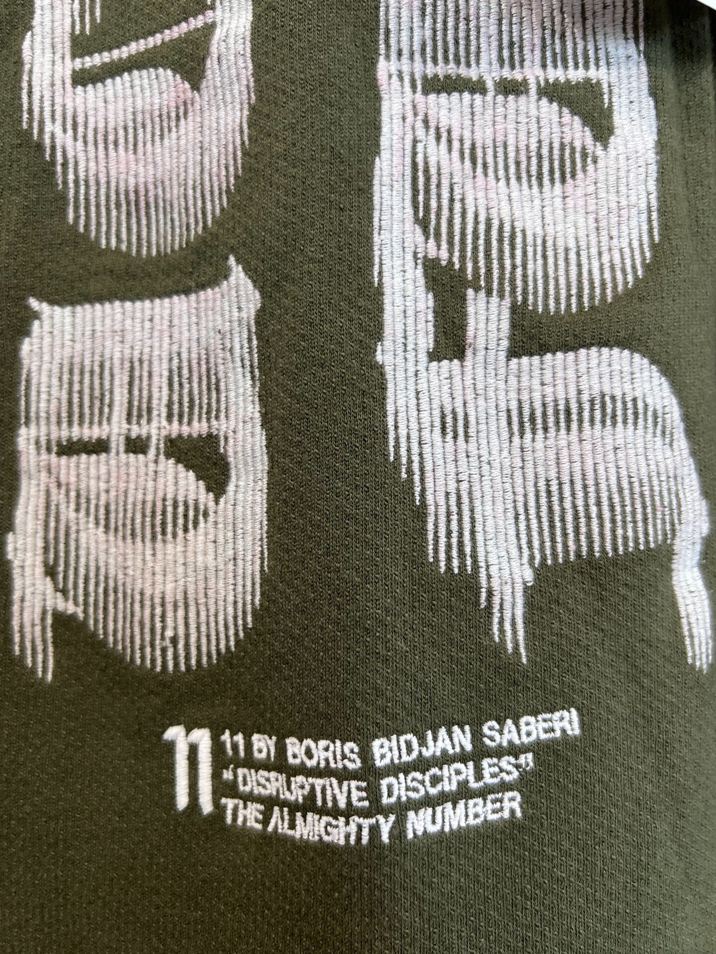 Boris Bidjan Saberi 11by bbs C2 T-shirt — label