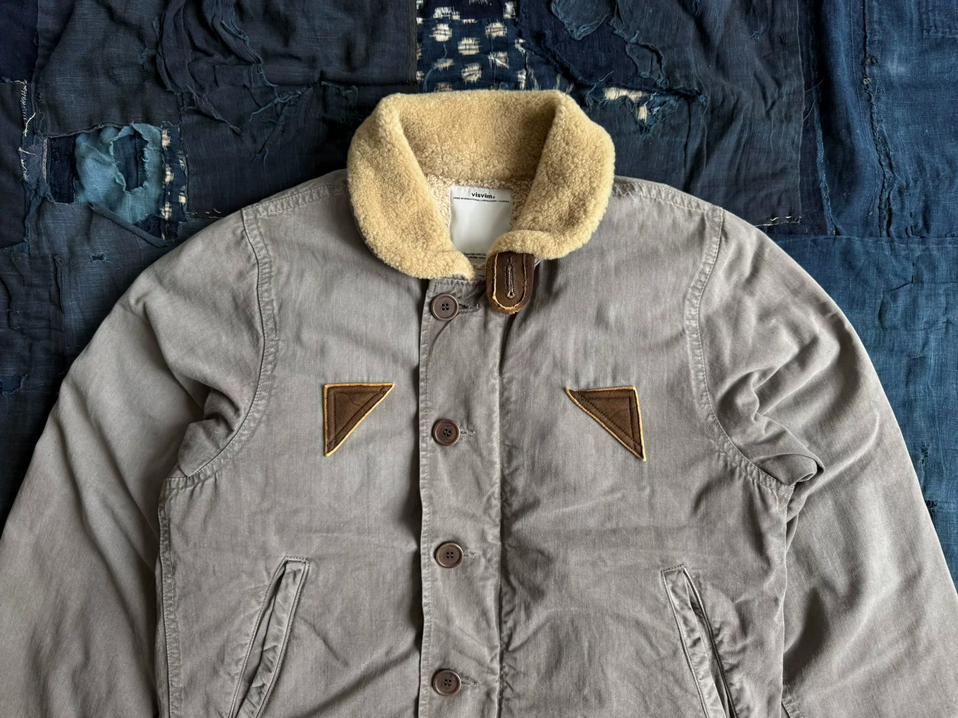 VISVIM 14AW DECKHAND JKT — back