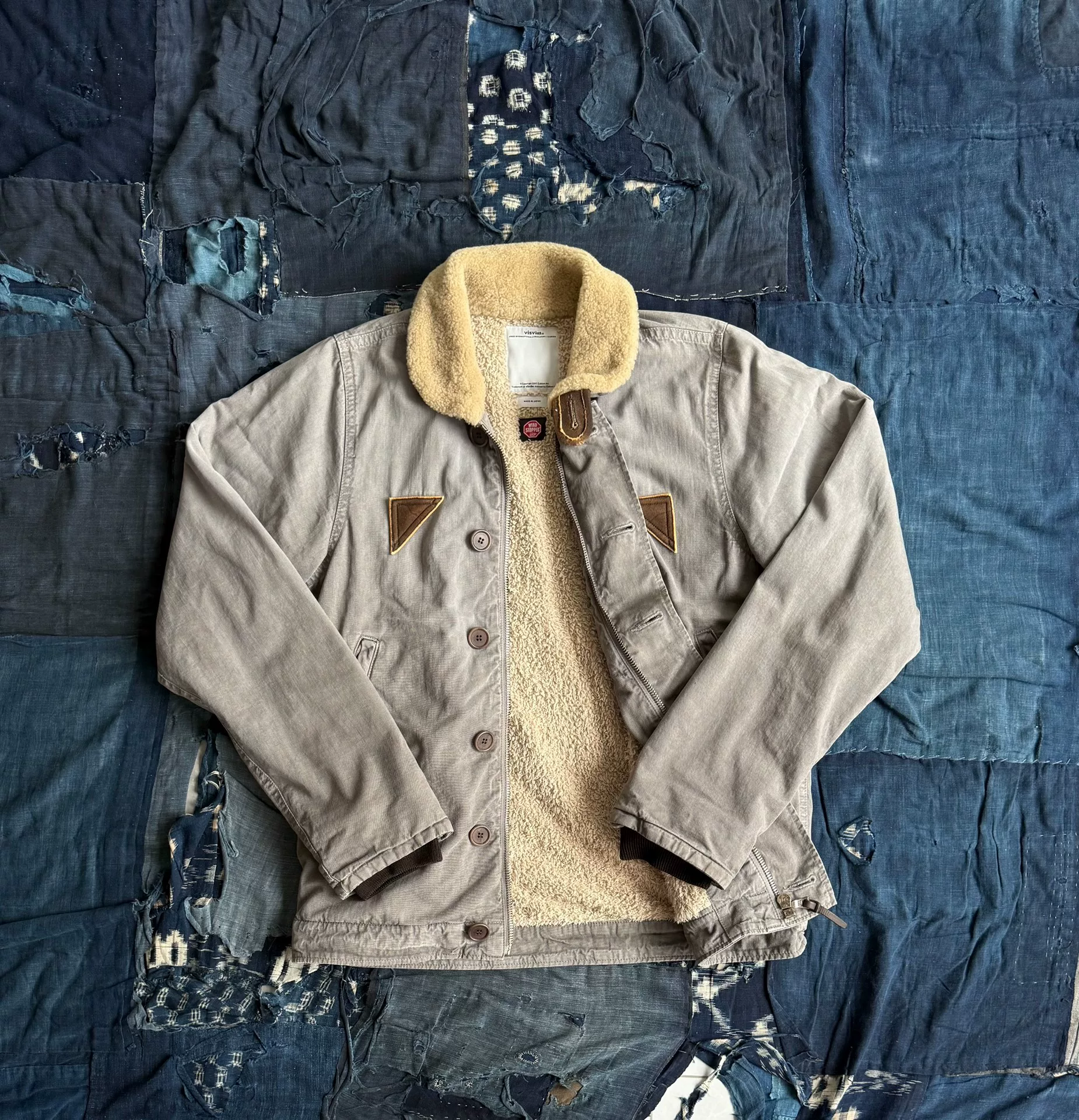 VISVIM 14AW DECKHAND JKT — front