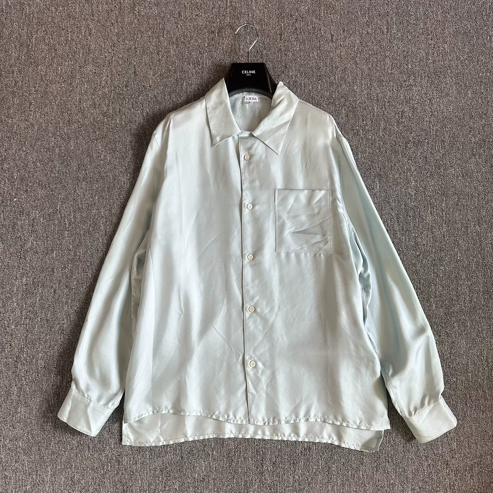 Loewe 23SS Long-Sleeve Lapel Shirt