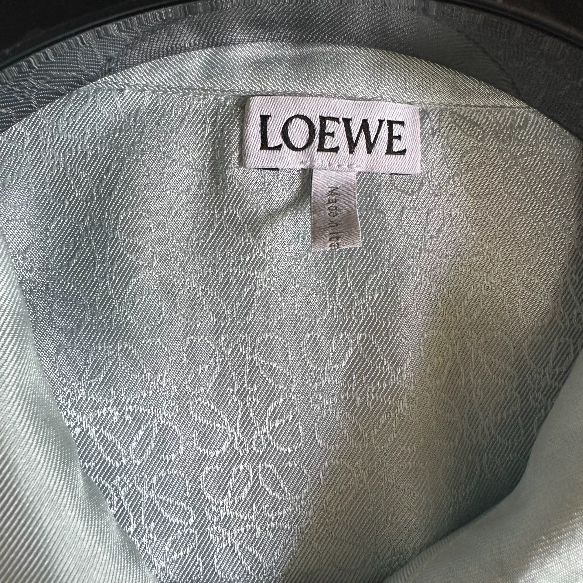 Loewe 23SS Long-Sleeve Lapel Shirt — front