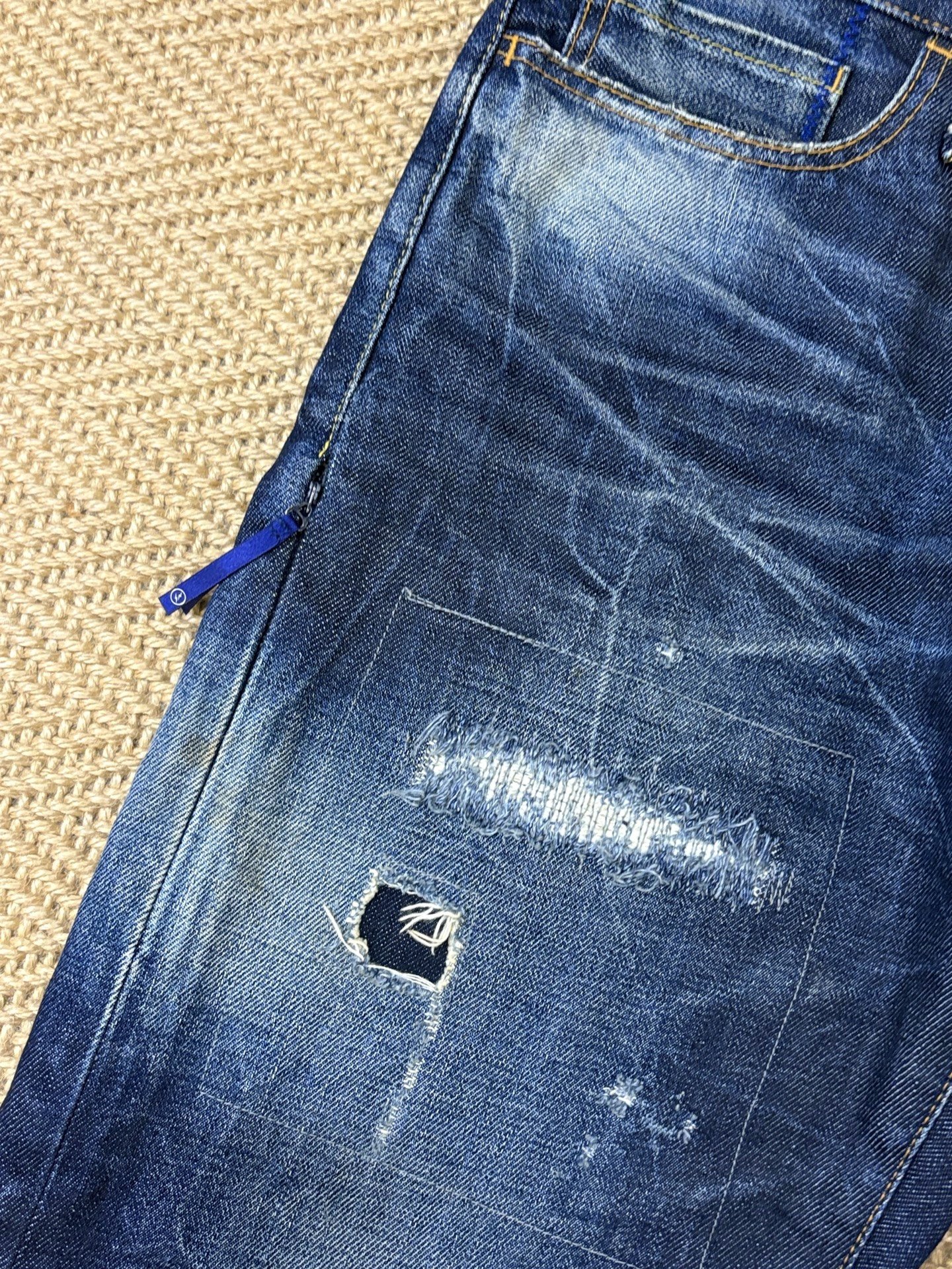 Vanquish Fragment Denim Jeans — back