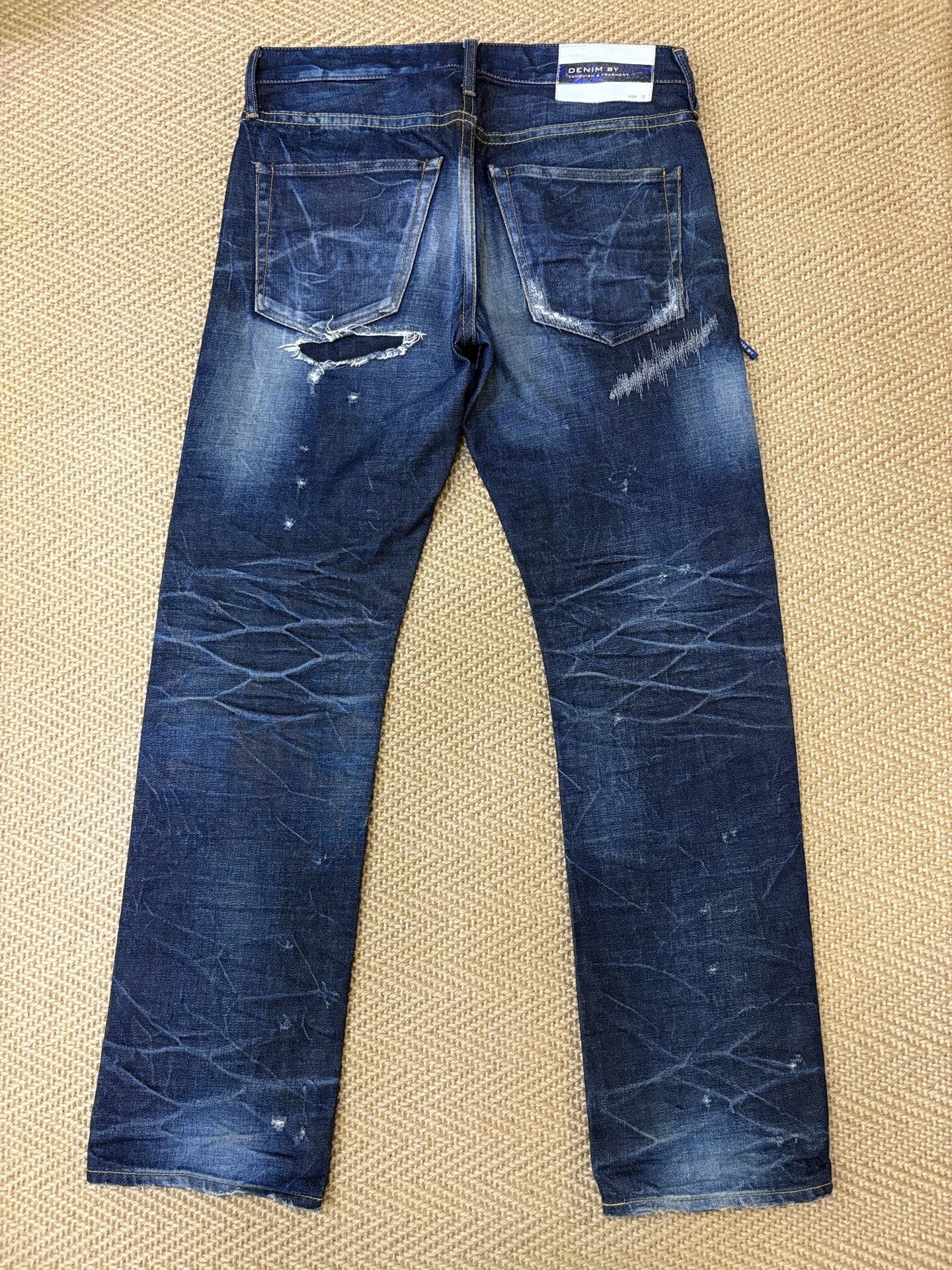 Vanquish Fragment Denim Jeans — front