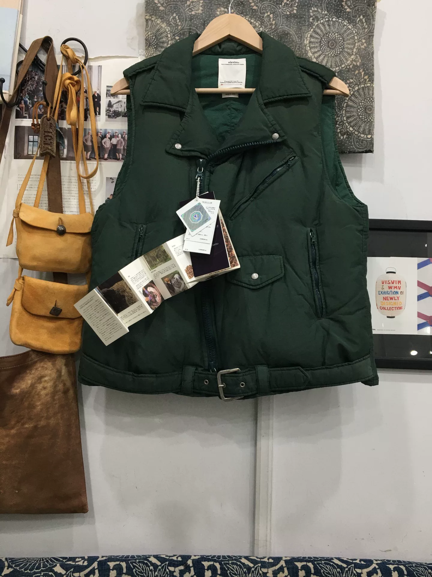 VISVIM 20SS STRABLER DOWN VEST
