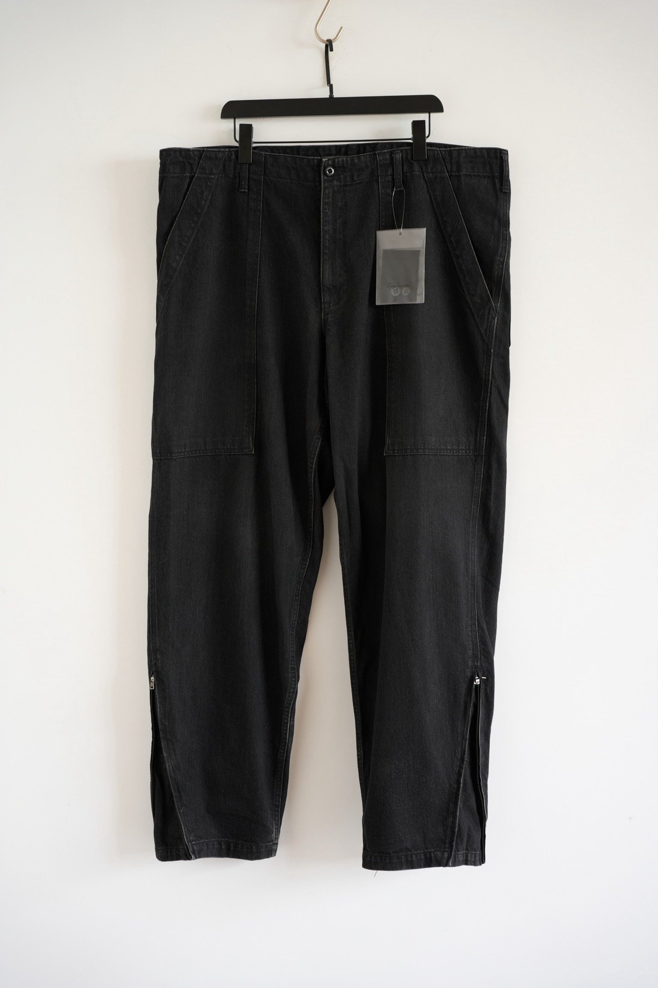 Yohji Yamamoto 23SS Ankle Zip Pants