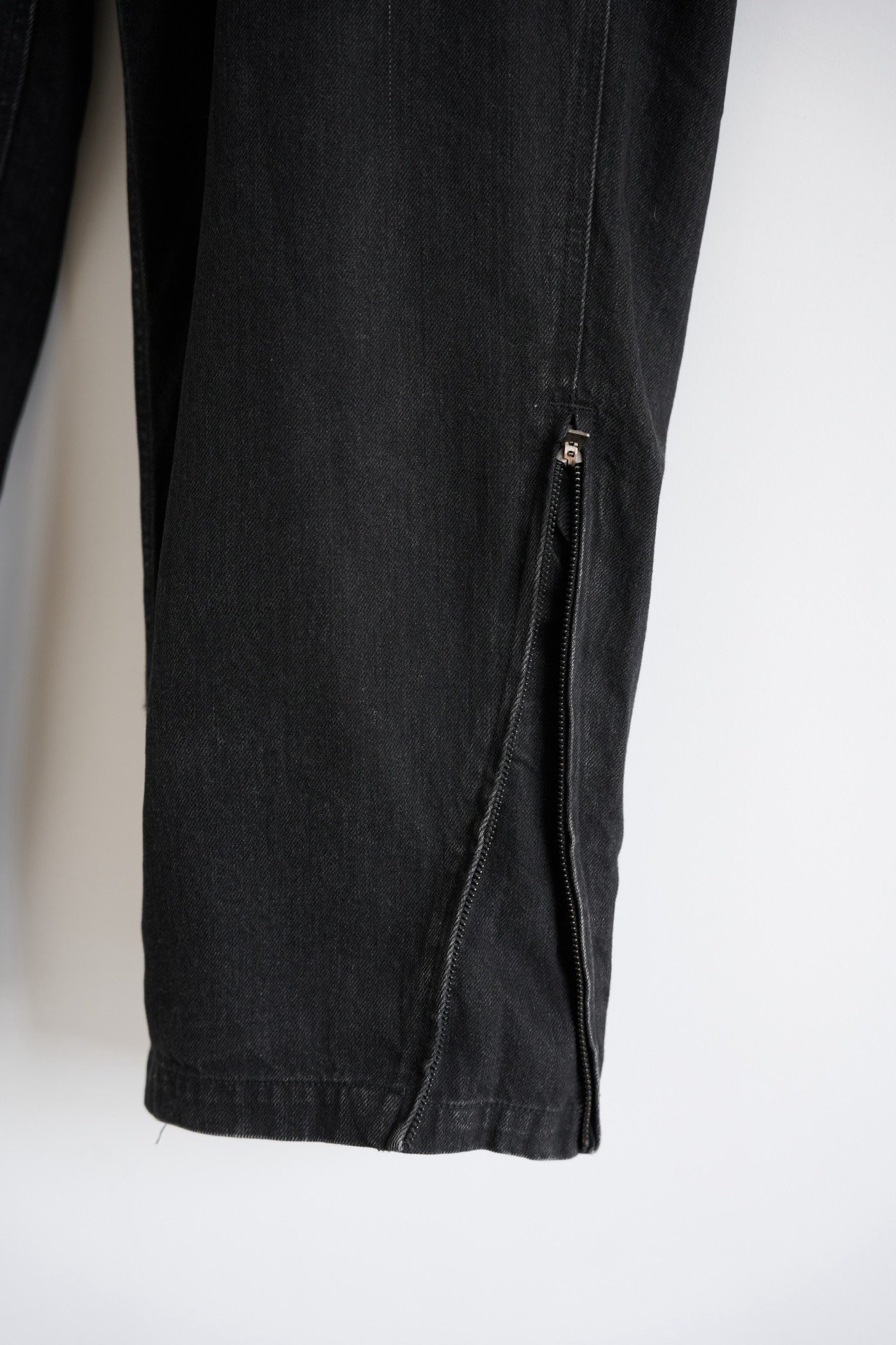 Yohji Yamamoto 23SS Ankle Zip Pants — back
