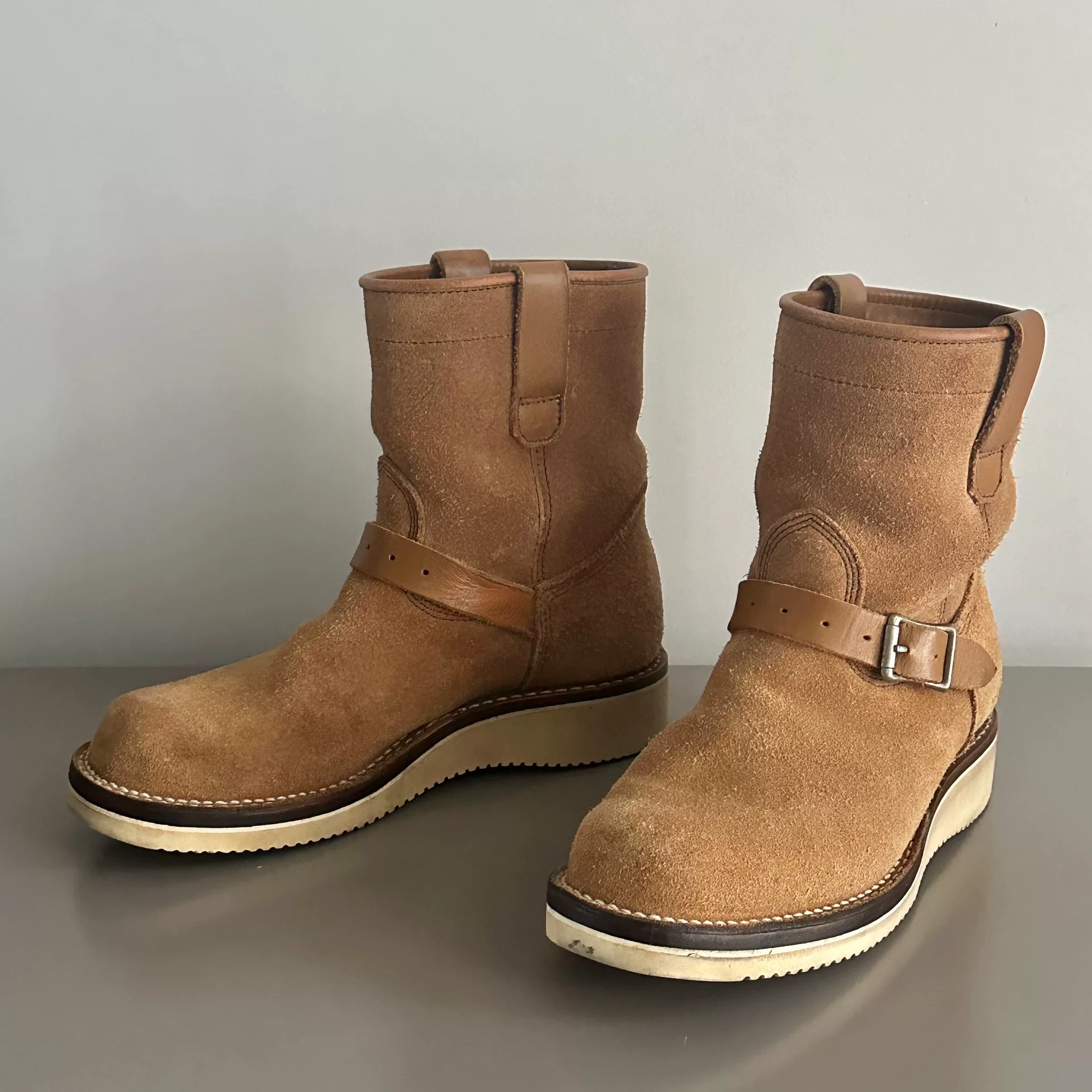 Viberg Engineer Boots — back