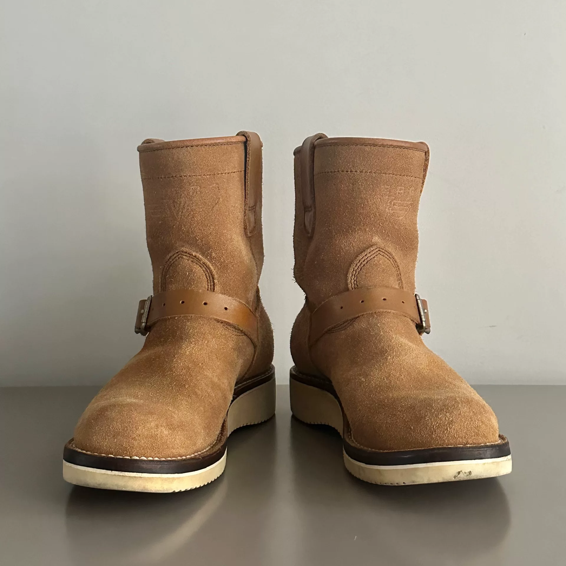 Viberg Engineer Boots — label