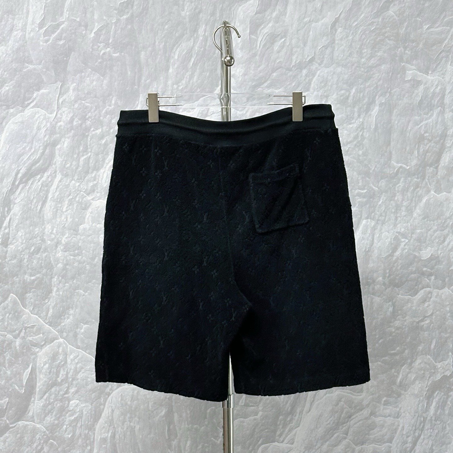 Louis Vuitton SS24 Towel Print Casual Shorts — back