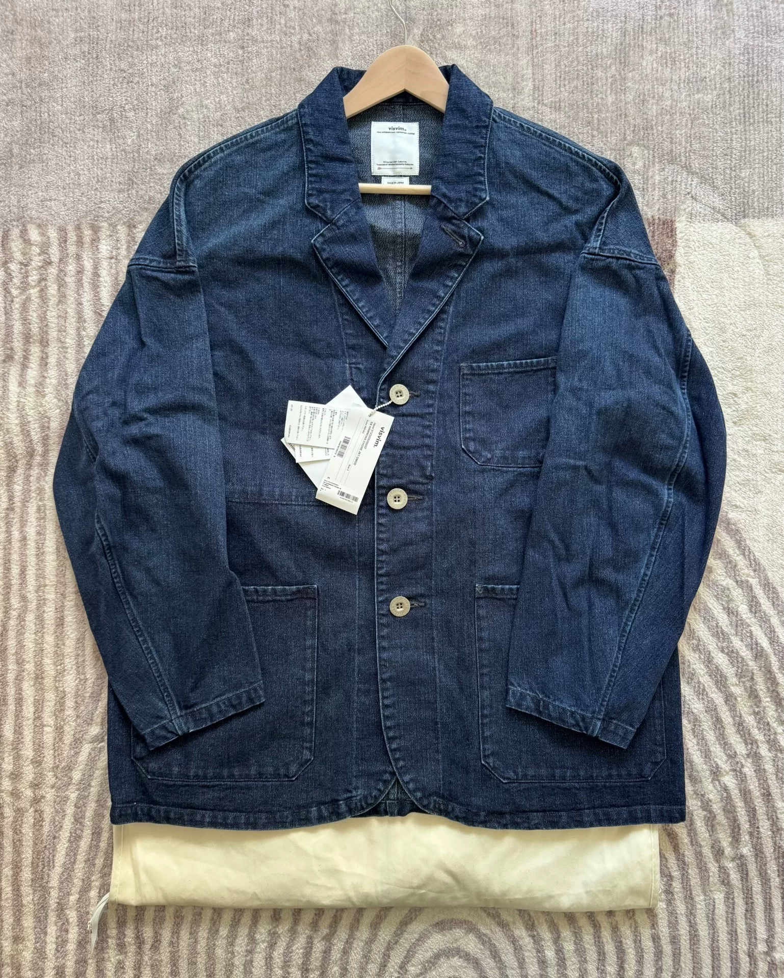 VISVIM 23AW Hammons Chore Jacket DMGD