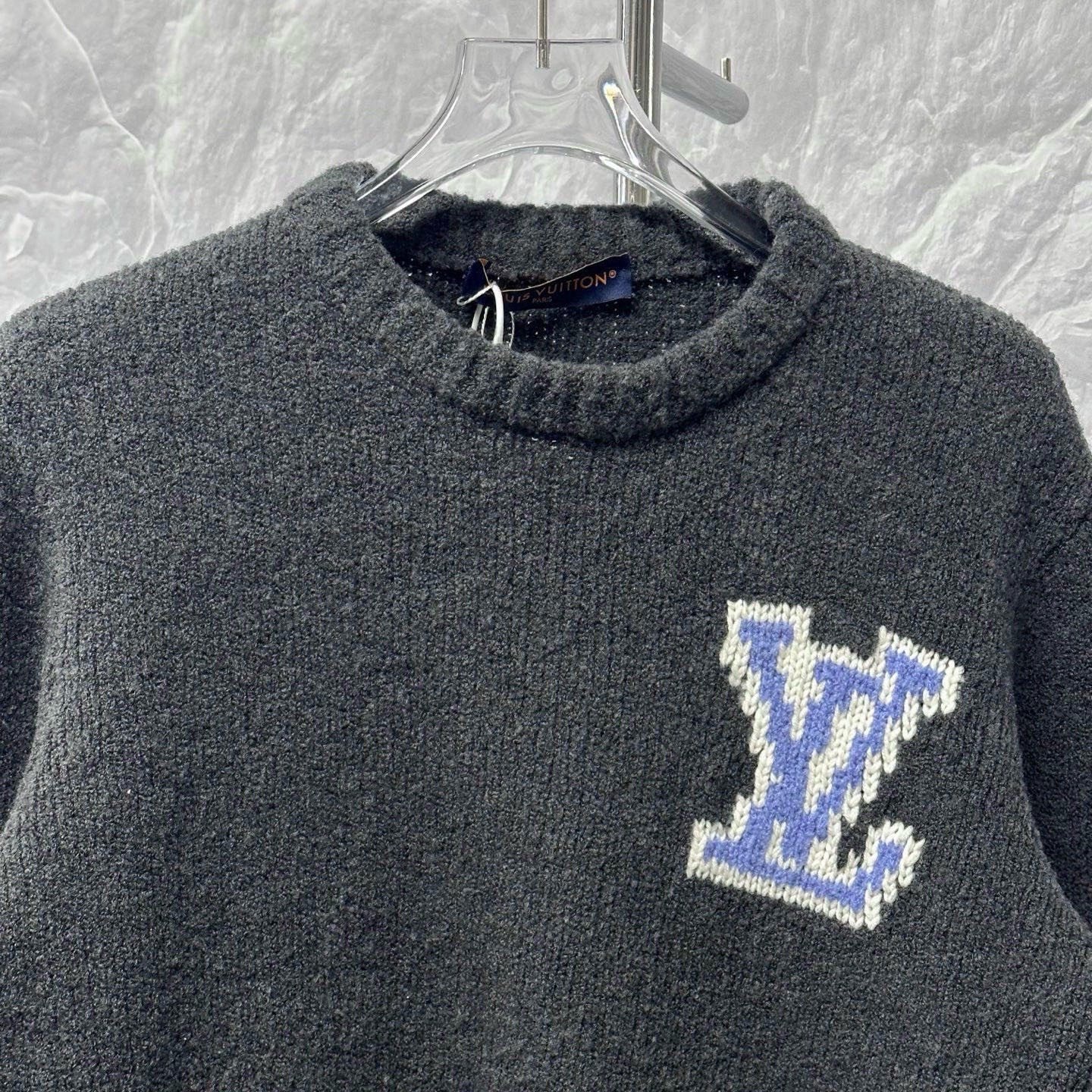 Louis Vuitton SS25 Ski Clover Knit Sweater — front