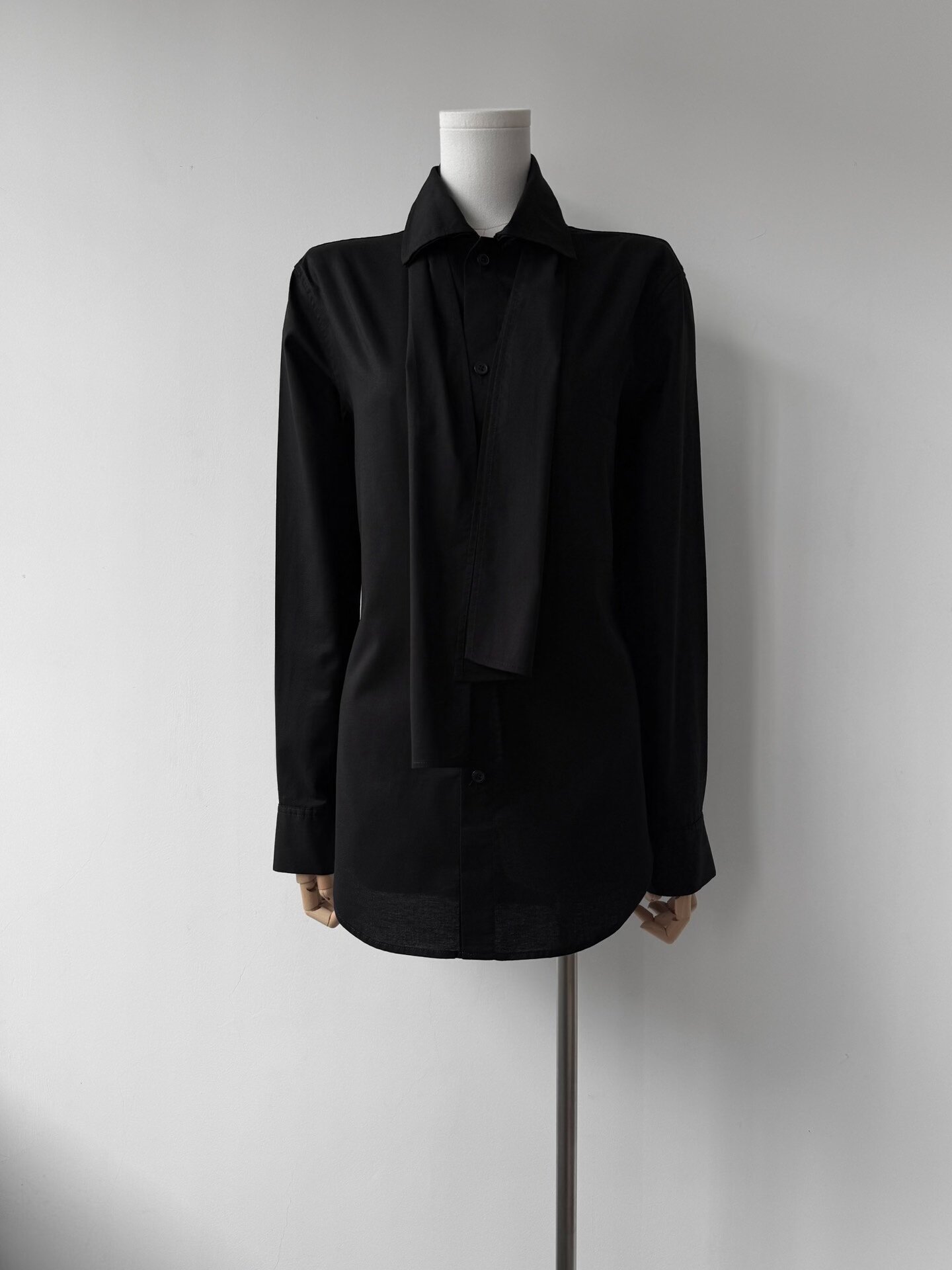 Yohji Yamamoto Y's 22AW Floating Collar Shirt — front