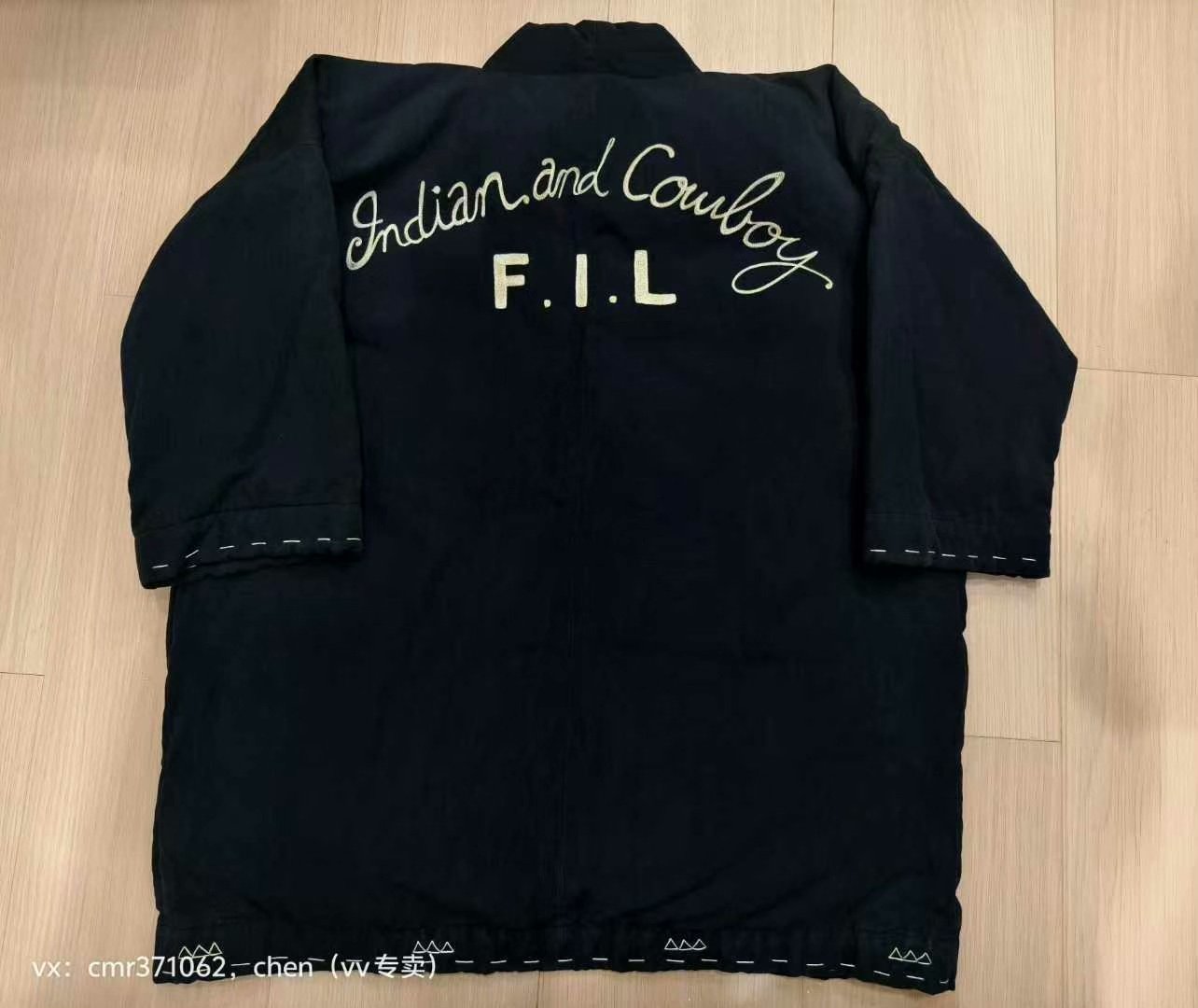 visvim 16SS Sanjuro Kimono Down Jacket — label